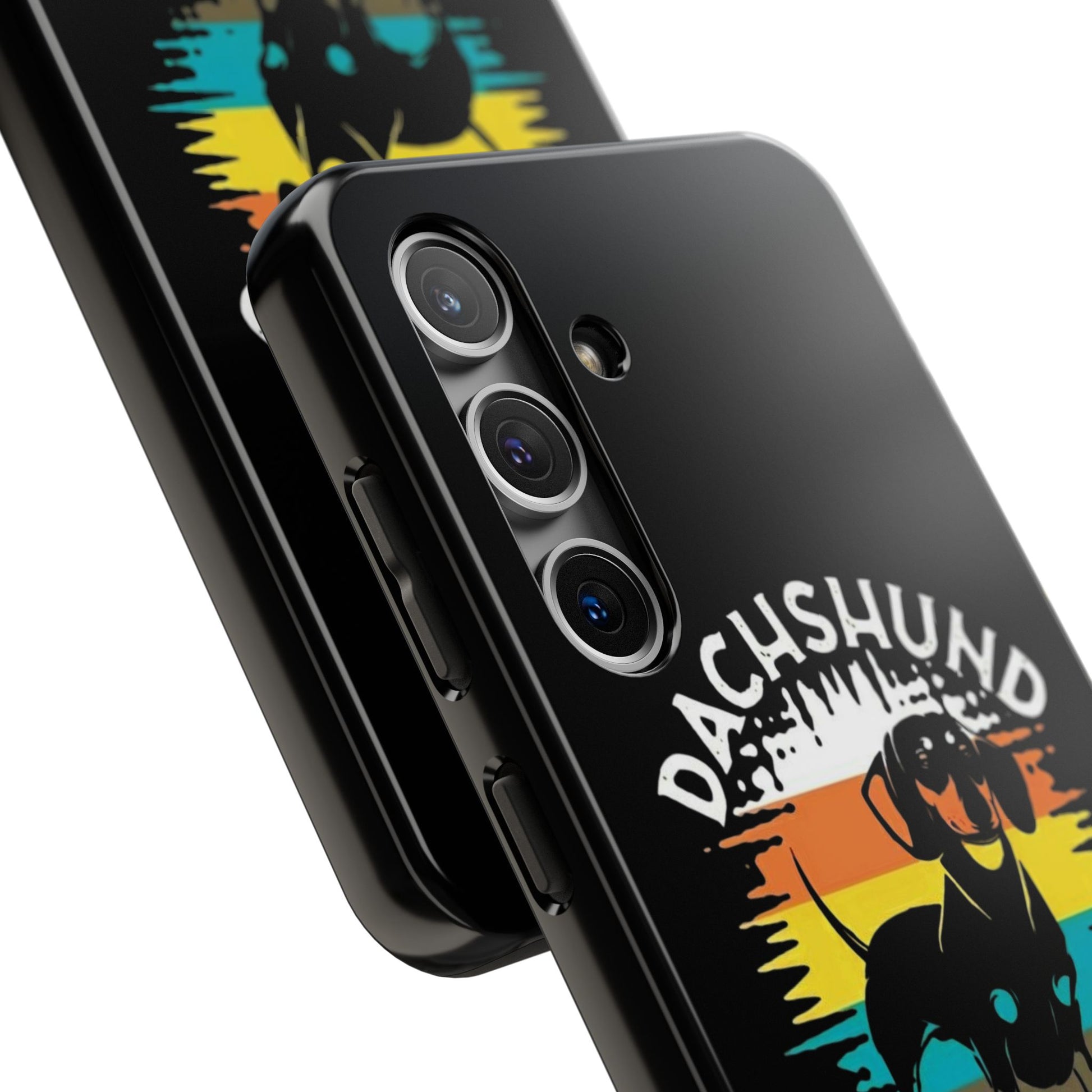 Dachshund Boss Theme Phone Cases for iPhones & Samsung Phones