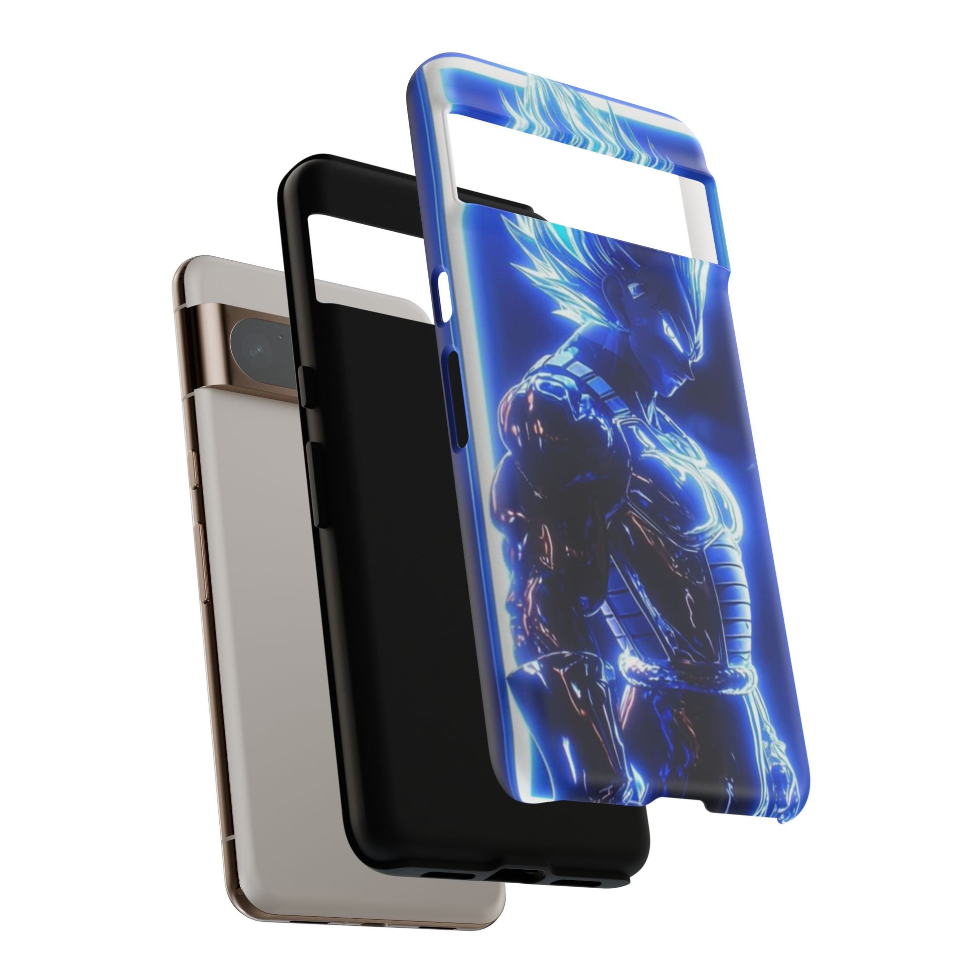 Anime Dragon Ball Z Super Saiyan Tough Cases for iPhones, Samsung, and Pixel