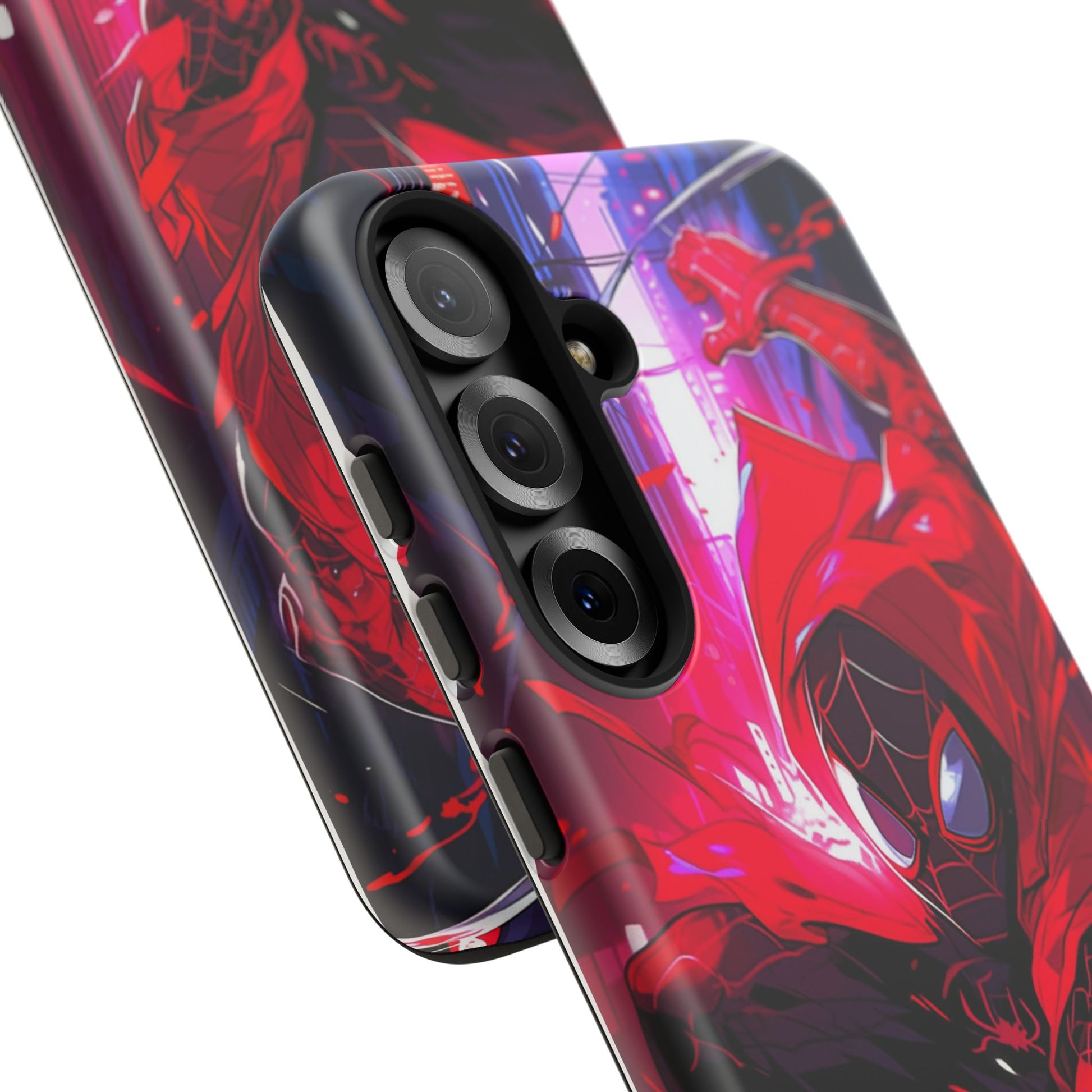 Miles Morales Spiderman Phone Case, Tough Cases for iPhones, Samsung, and Pixel