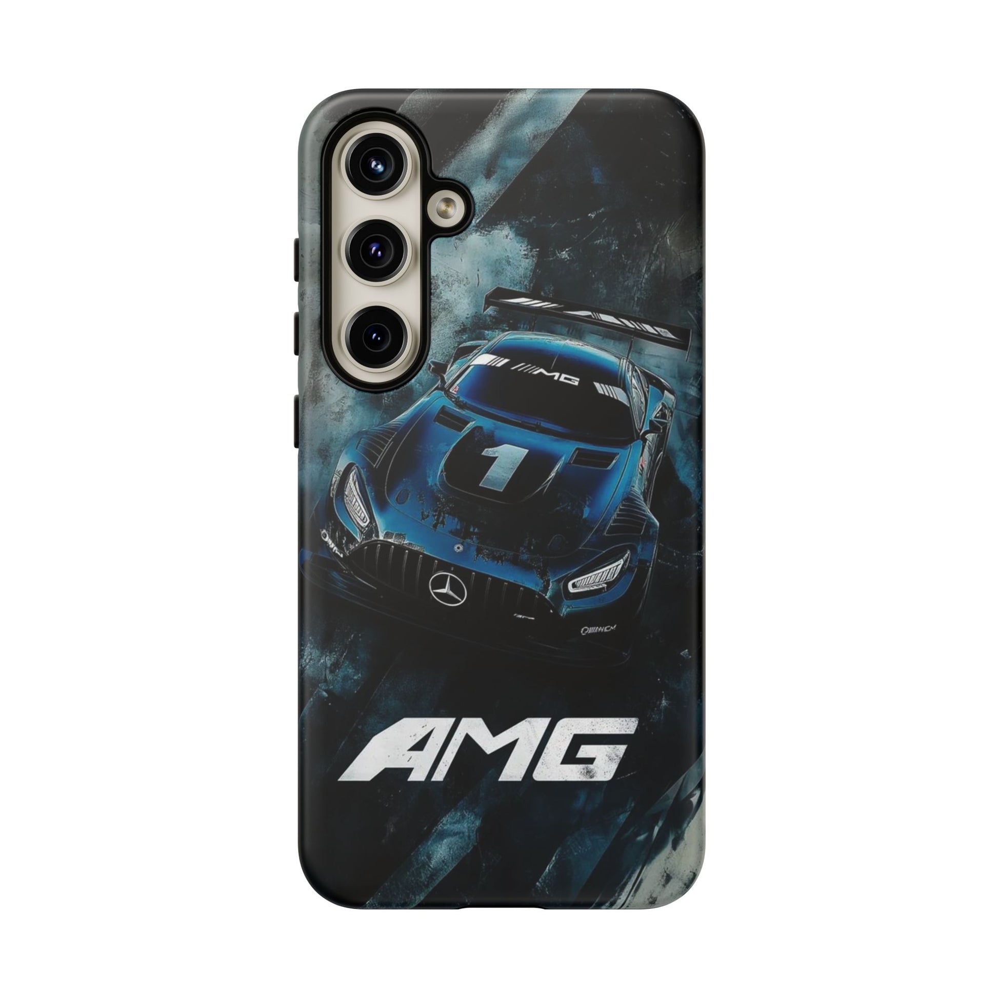 Mercedes AMG Racing Car Tough Cases for iPhones, Samsung, and Pixel