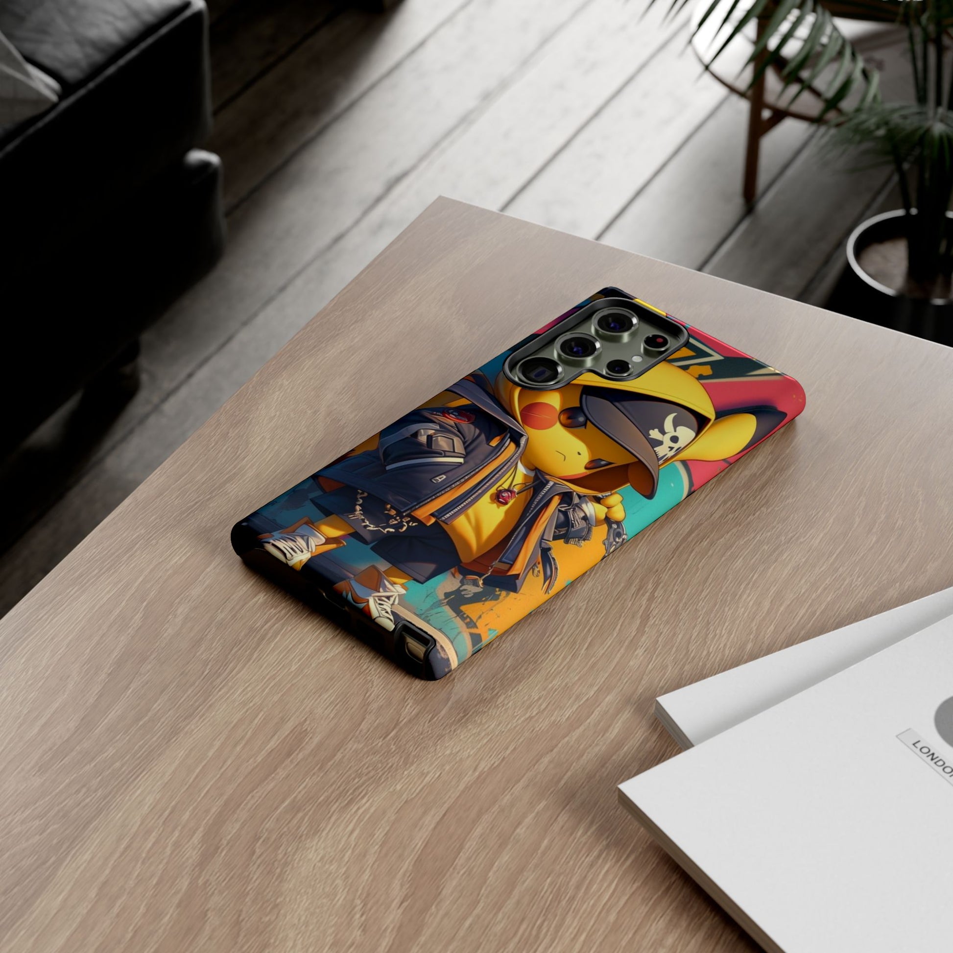 Cute Poke Bear Phone Case, Tough Cases for iPhones, Samsung, and Pixel