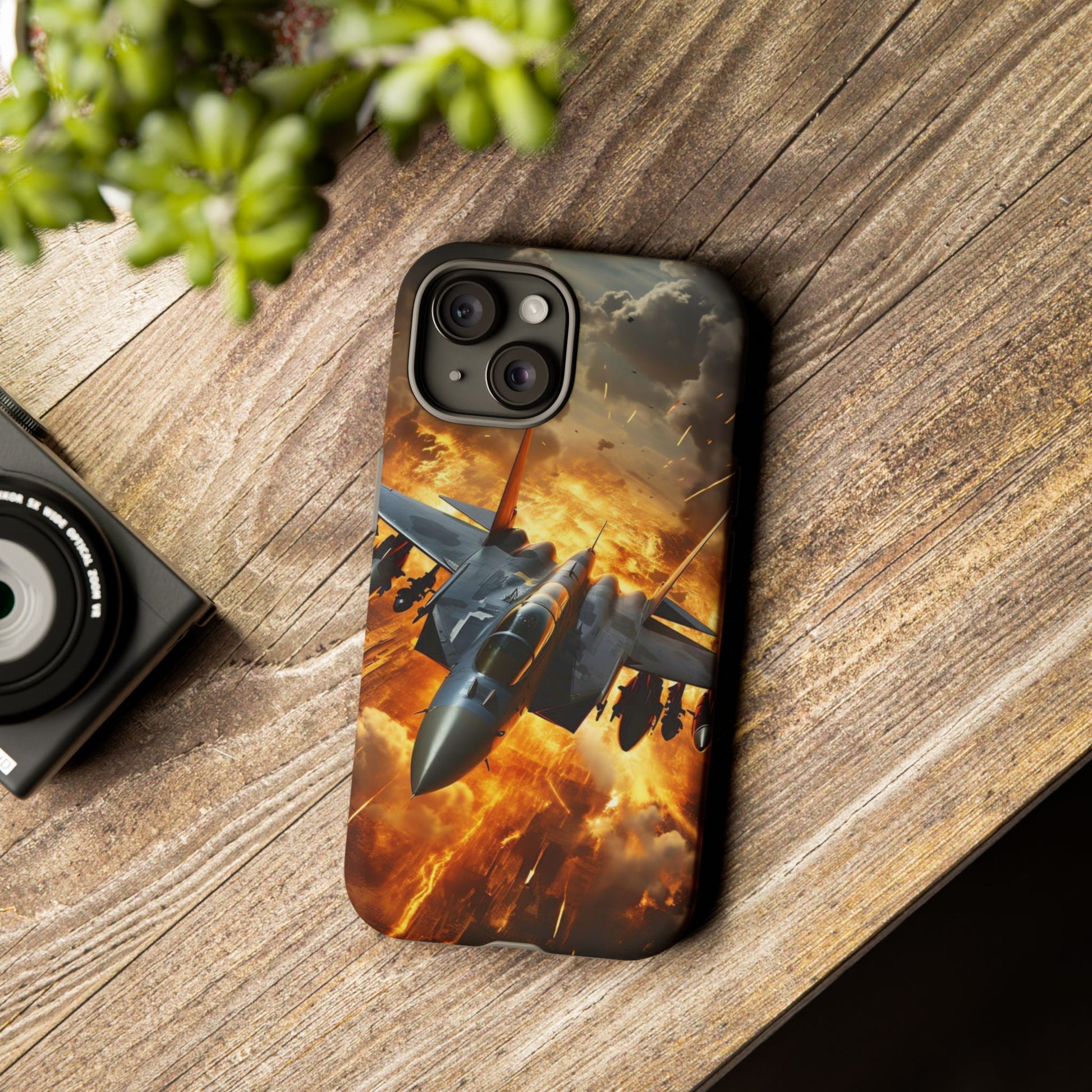 F-15 Fighter Jet Tough Cases for iPhones, Samsung, and Pixel