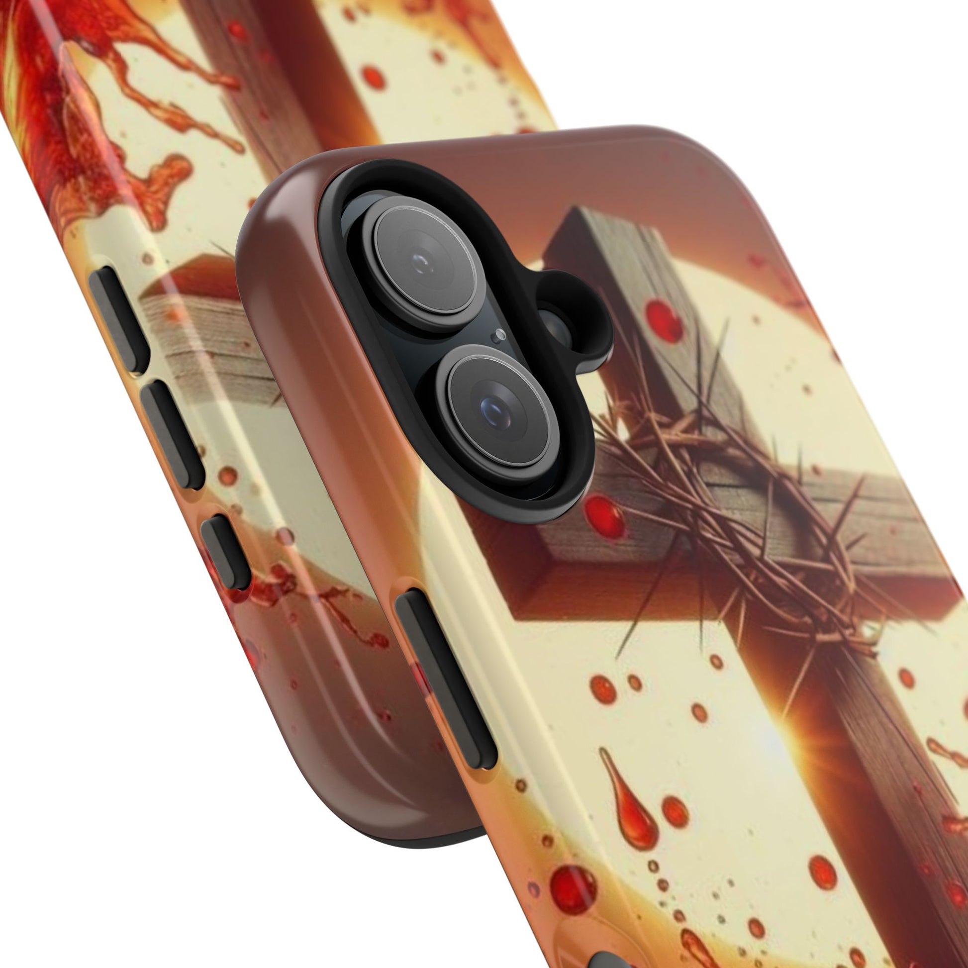 Blood of Christ Christian Theme Phone Cases for iPhones & Samsung Phones