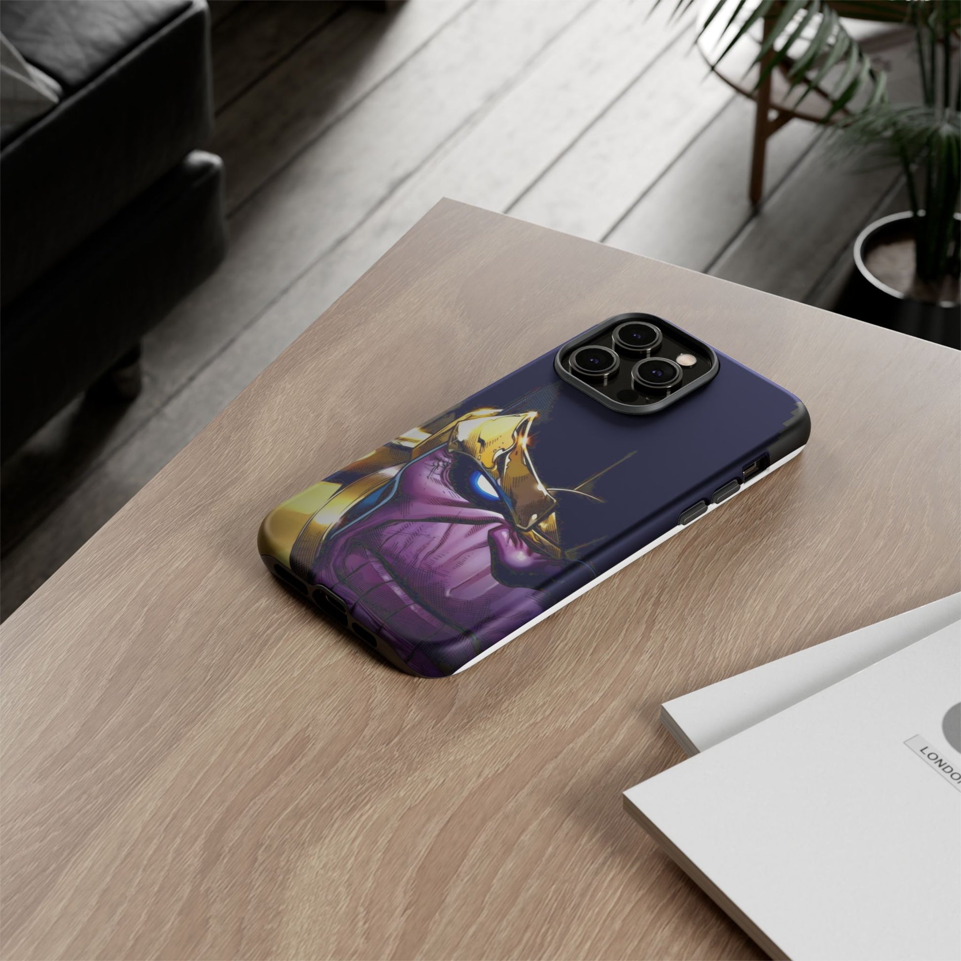 Thanos  Phone Case, Tough Cases, Marvel Comics Phone for iPhones, Samsung, and Pixel