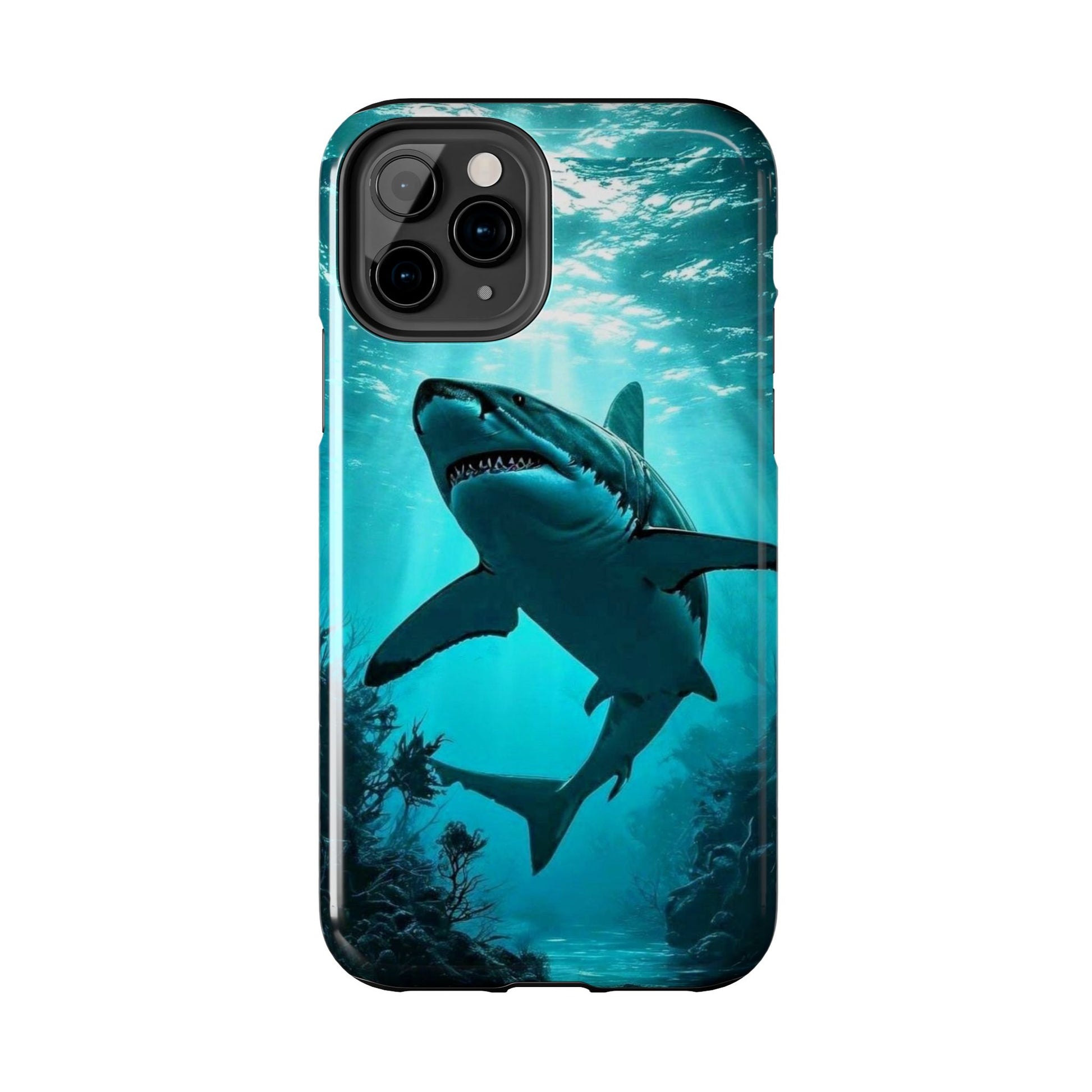 Killer Shark Theme Phone Cases for iPhones & Samsung Phones