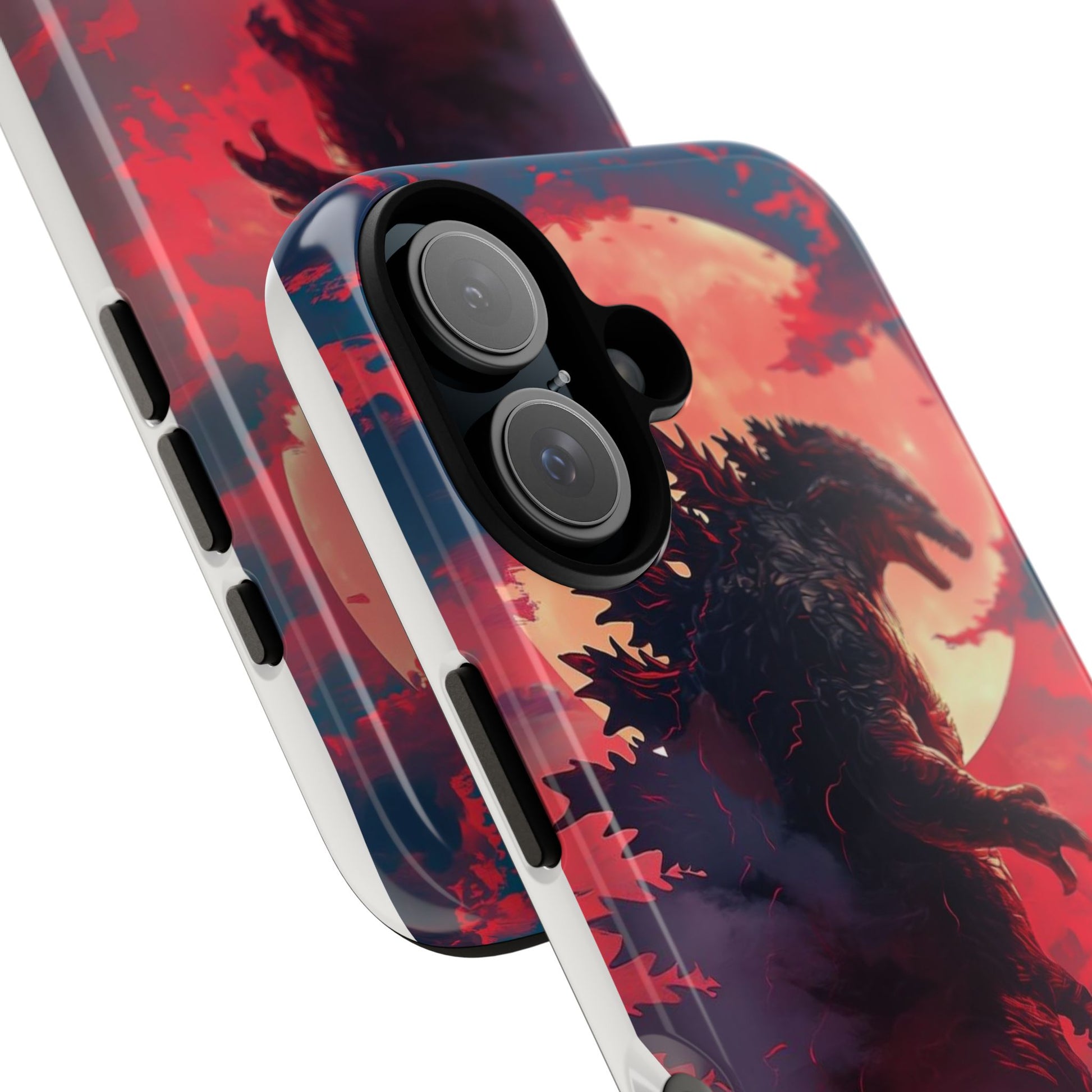 King of Monsters Godzilla Tough Phone Cases for iPhones, Samsung, and Pixel