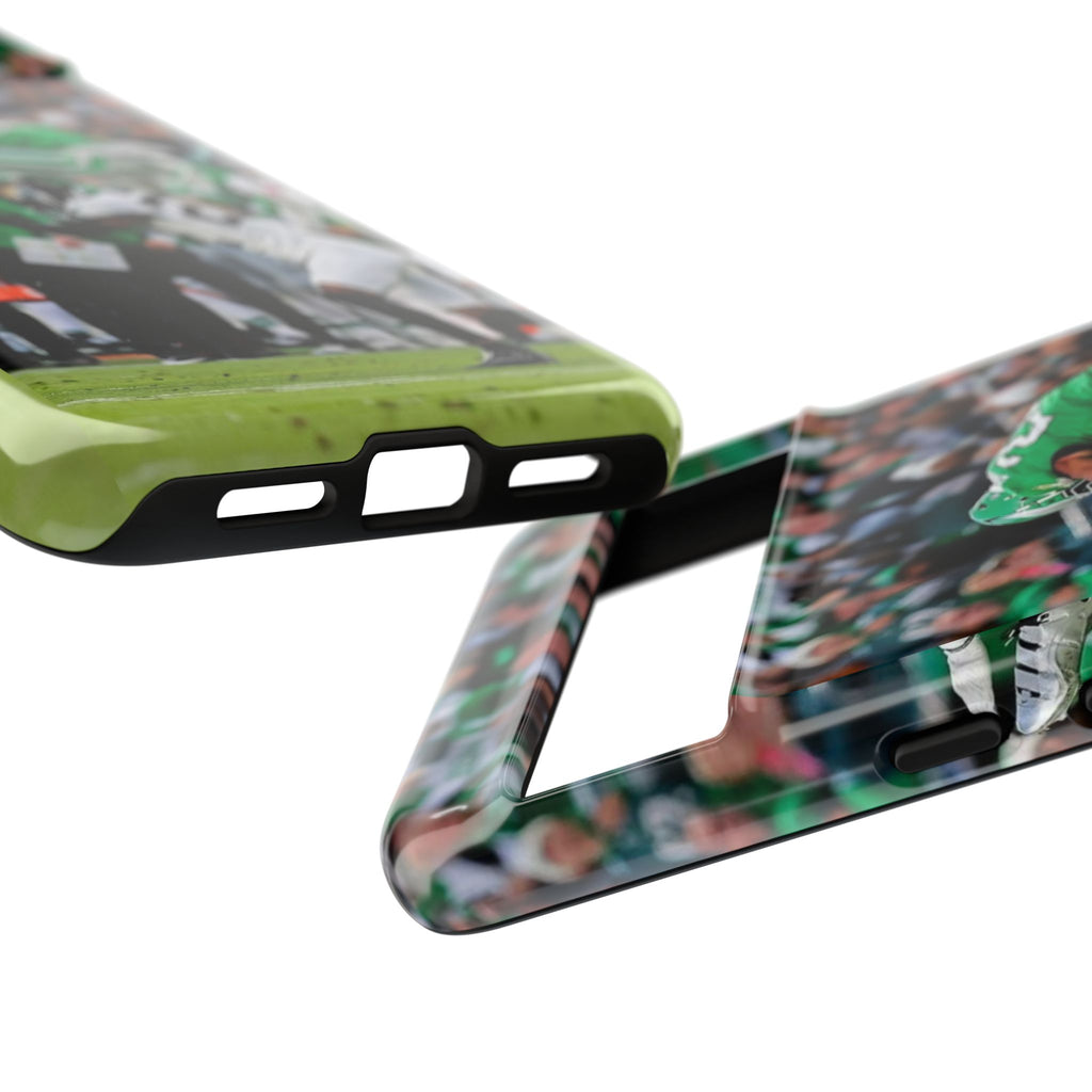 Saquon Barkley The Huddle Eagles Football Tough Cases for iPhones, Samsung, and Pixel