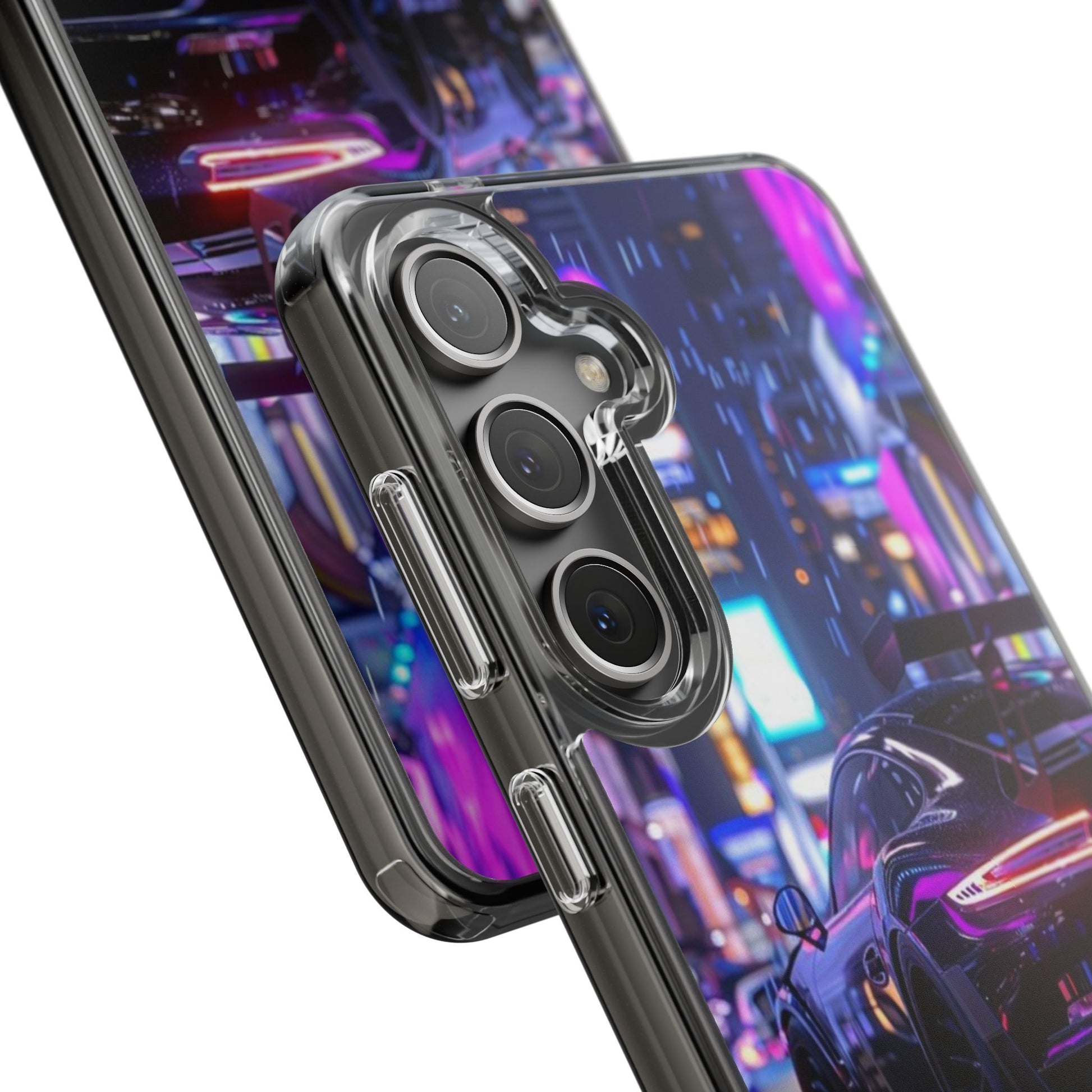 Beautiful Porsche in City Art Iphone, Samsung case