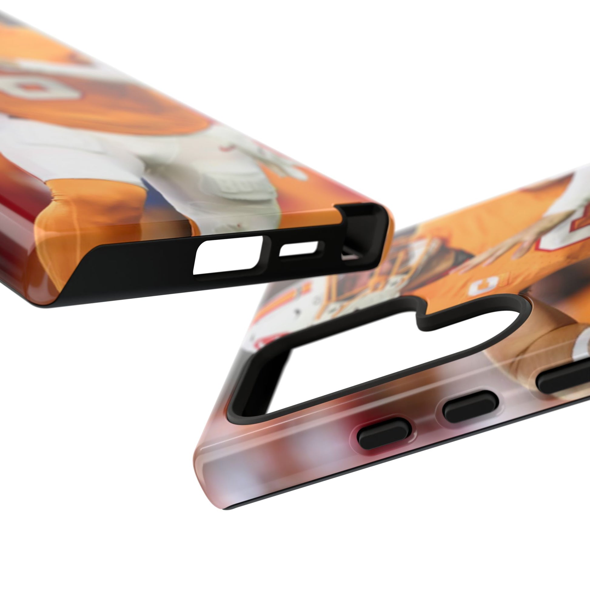Tampa Bay Buccaneers Baker Mayfield Football Tough Cases for iPhones, Samsung, and Pixel