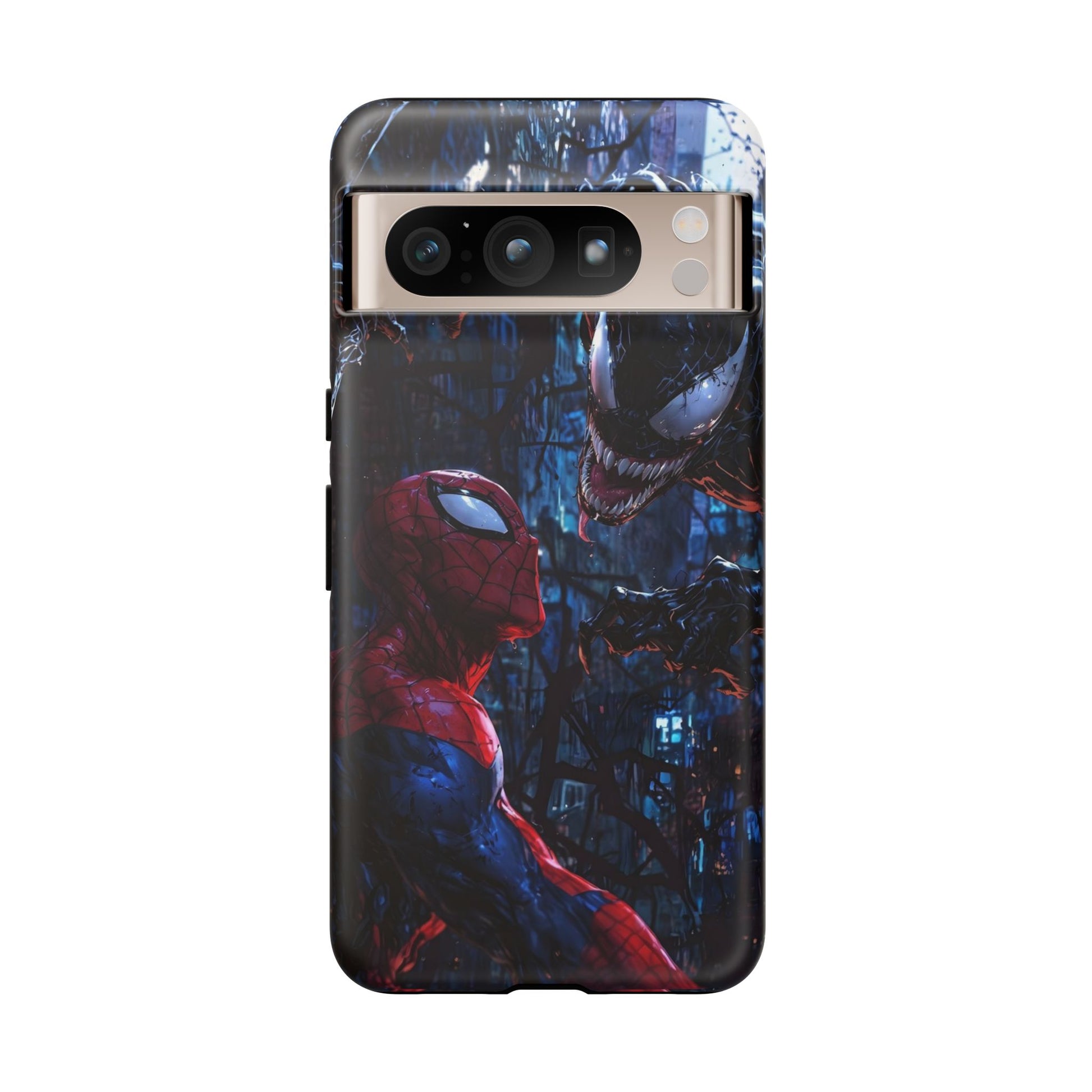Venom x Spiderman Phone Case, Tough Cases for iPhones, Samsung, and Pixel