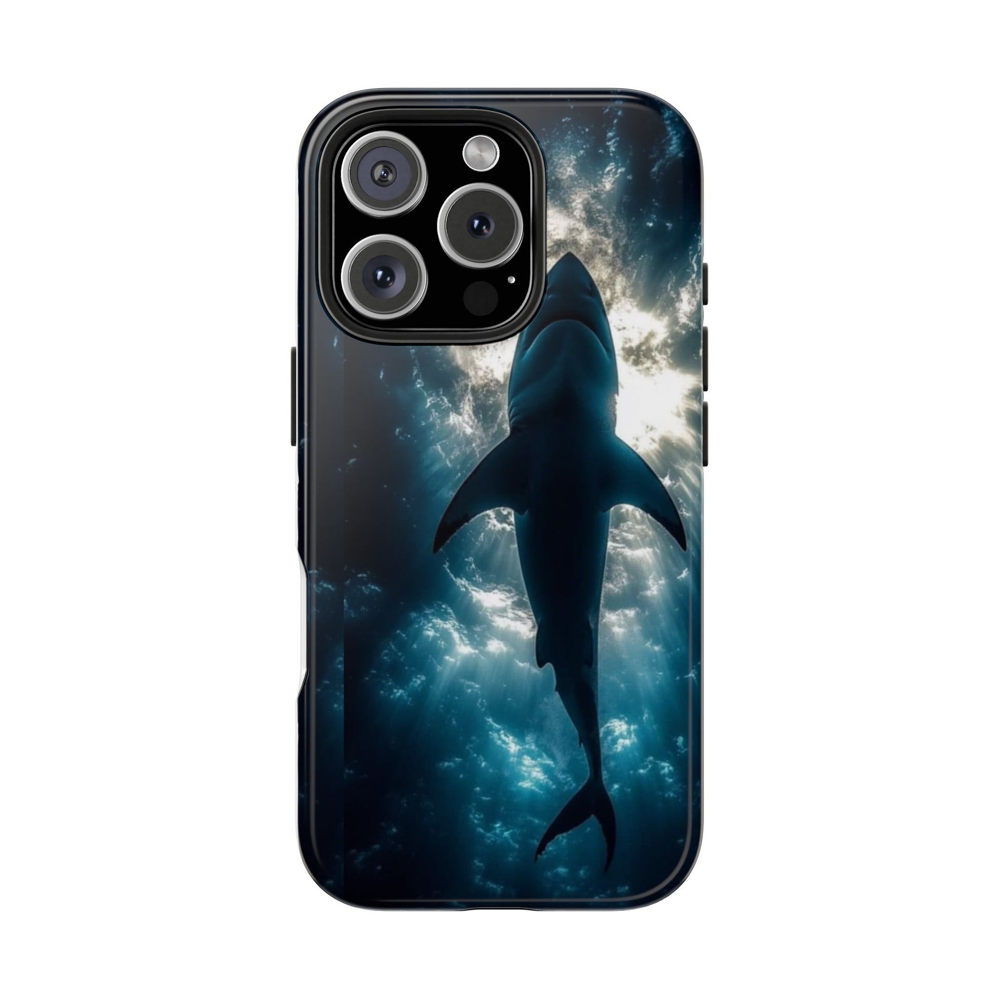 Great White Shark Themed Tough Phone Cases for Iphones & Samsung Phones