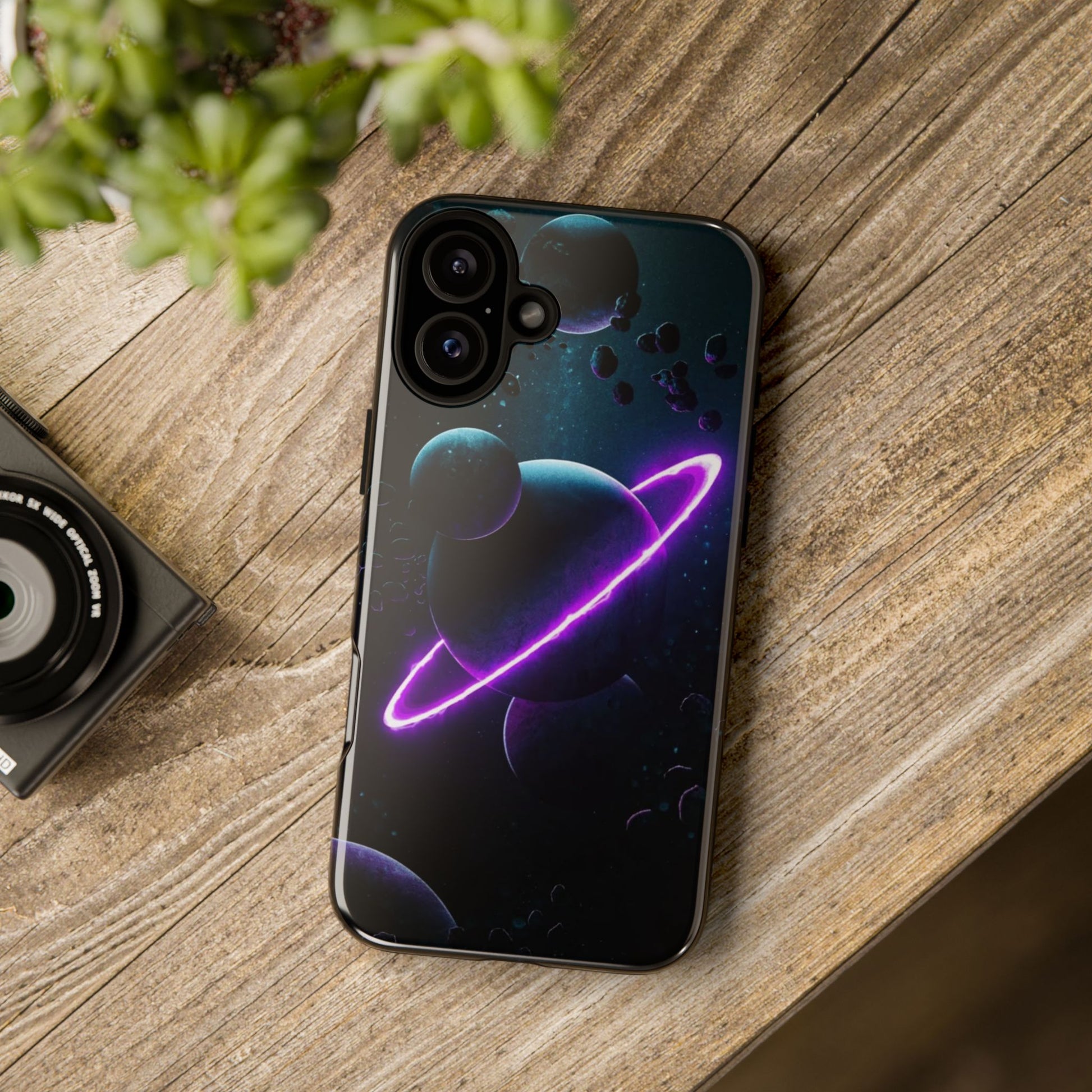 Space Themed Tough Cases for iPhones, Samsung, and Pixel