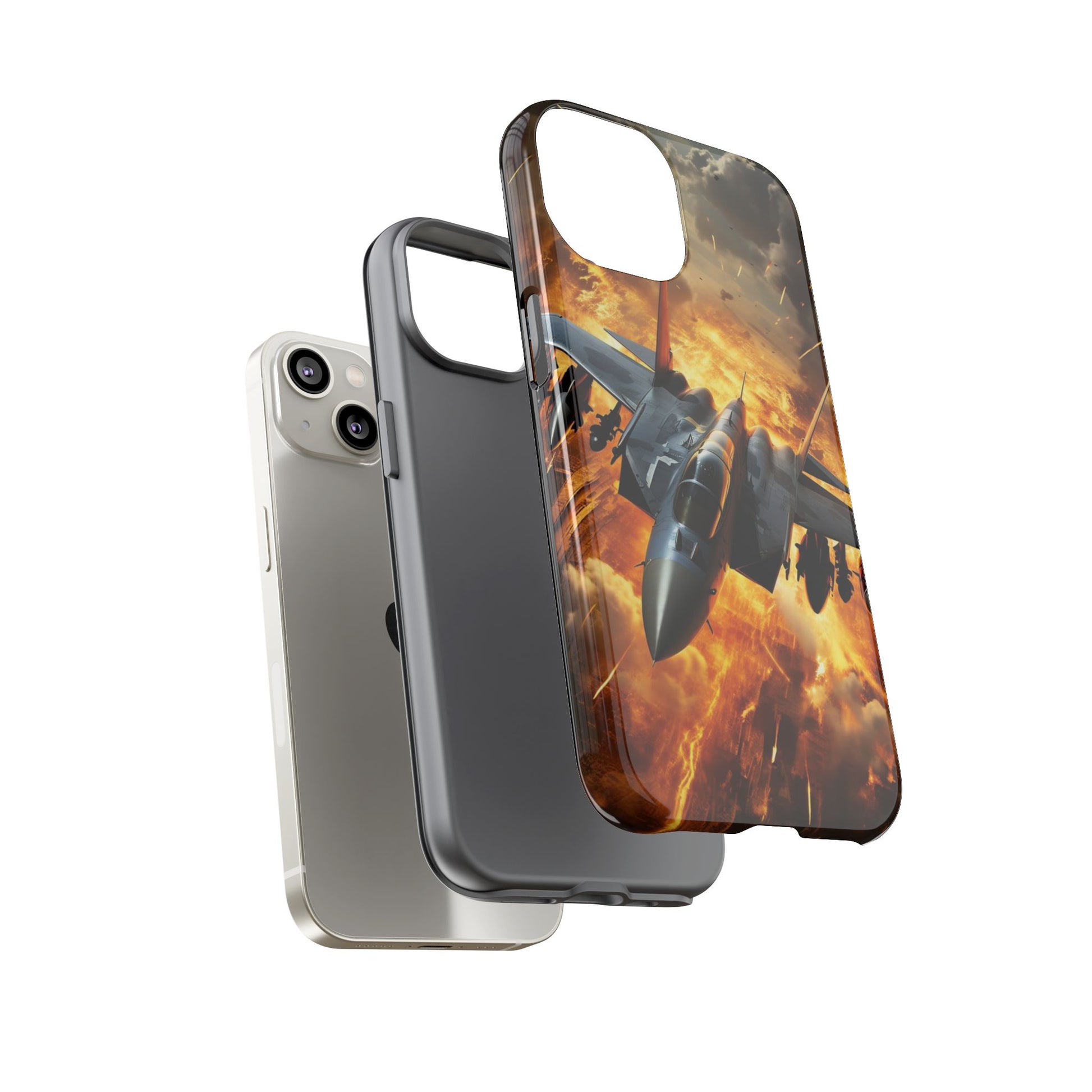 F-15 Fighter Jet Tough Cases for iPhones, Samsung, and Pixel