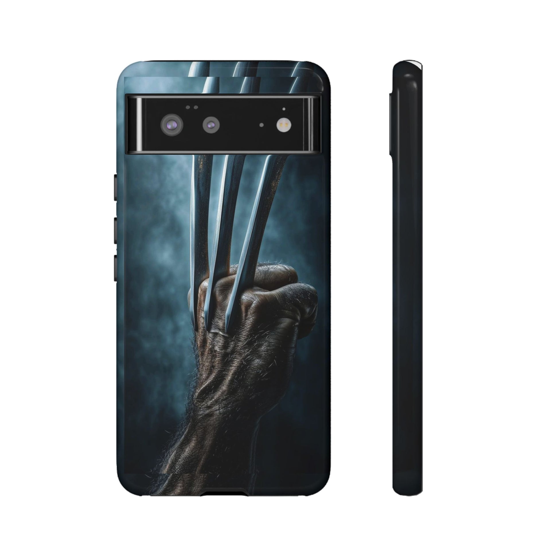 Logan's Claws Wolverine Tough Cases for iPhones, Samsung, and Pixel