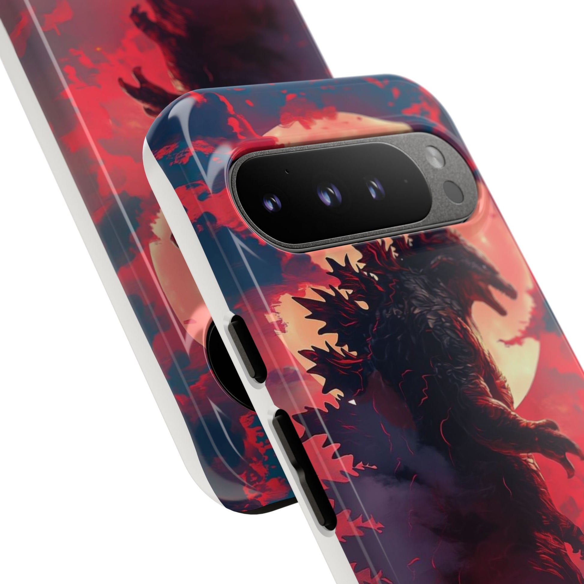 King of Monsters Godzilla Tough Phone Cases for iPhones, Samsung, and Pixel