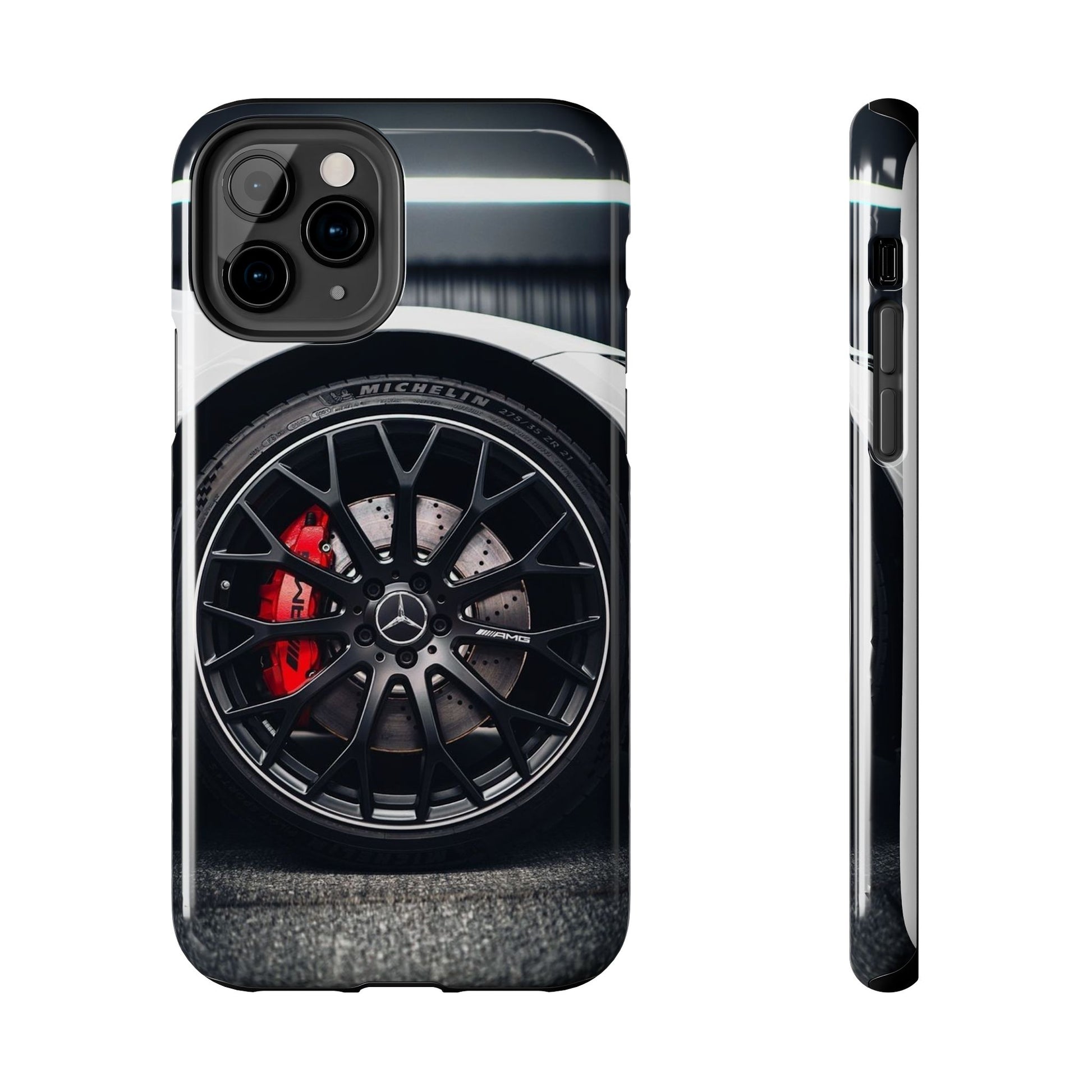 Mercedes Racing Wheel Theme Phone Cases for Iphones & Samsung Phones