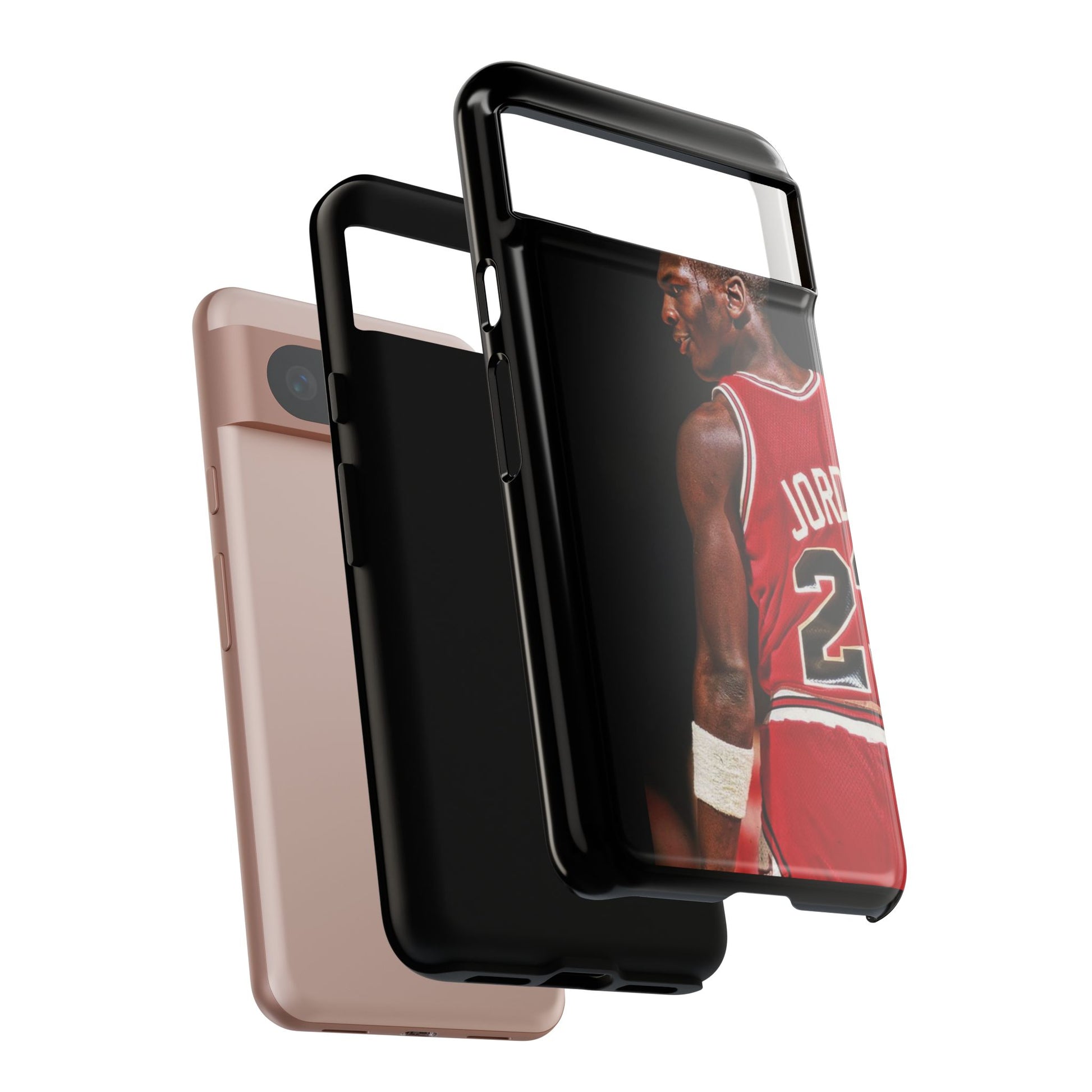 Basketball Legend Michael Jordan Tough Cases for iPhones, Samsung, and Pixel
