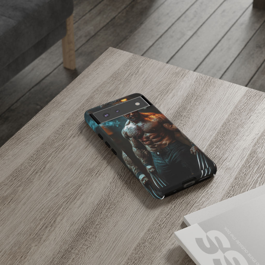 Marvel's Logan Wolverine Tough Cases for iPhones, Samsung, and Pixel