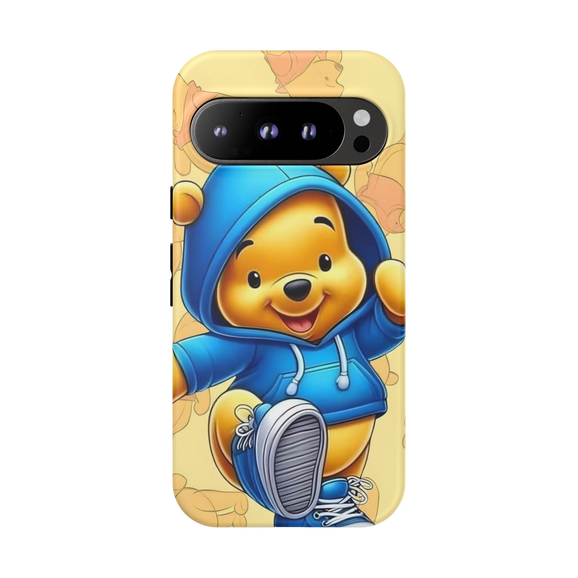 Cute Pooh Bear Phone Case, Tough Case