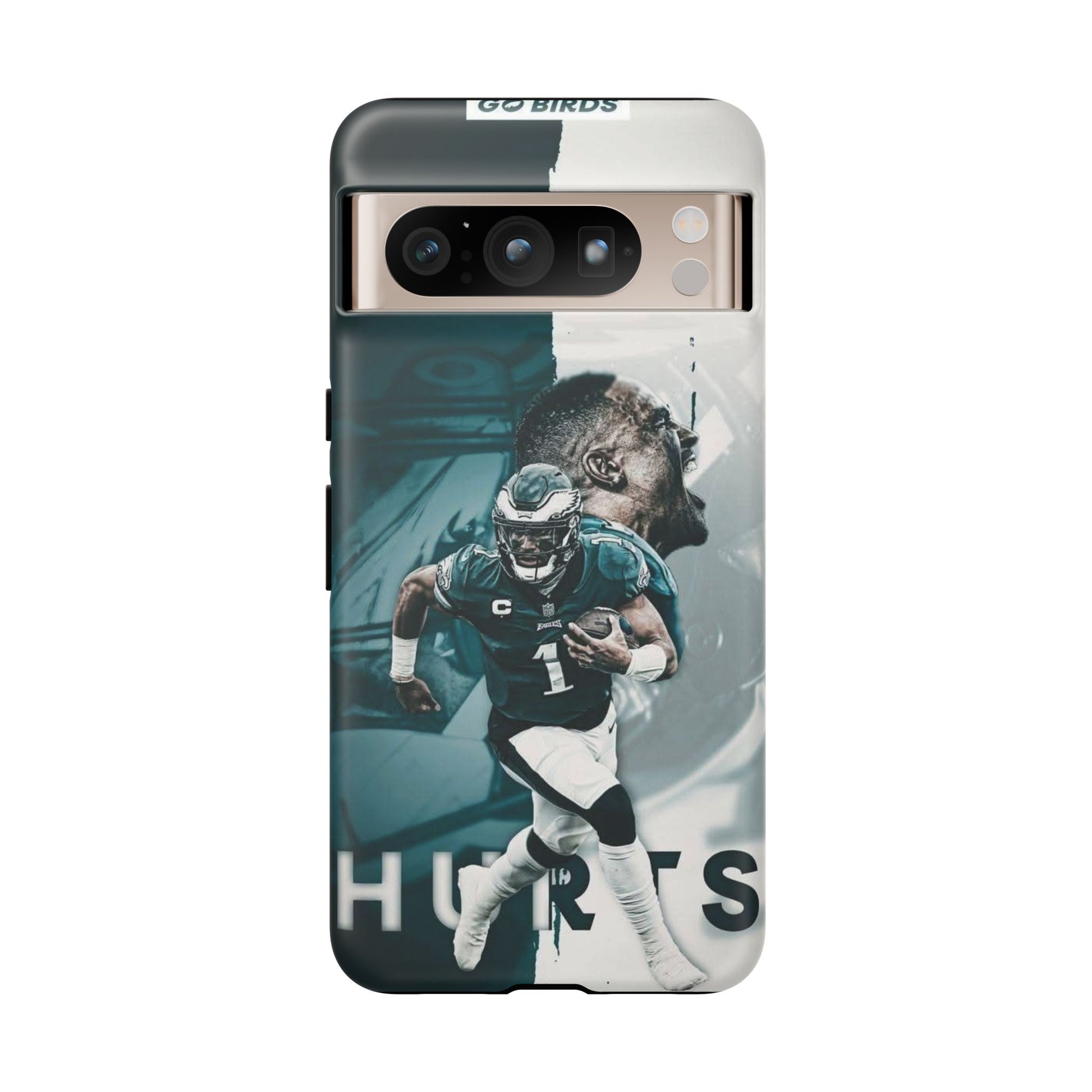 Jalen Hurts Eagles Football Tough Cases for iPhones, Samsung, and Pixel