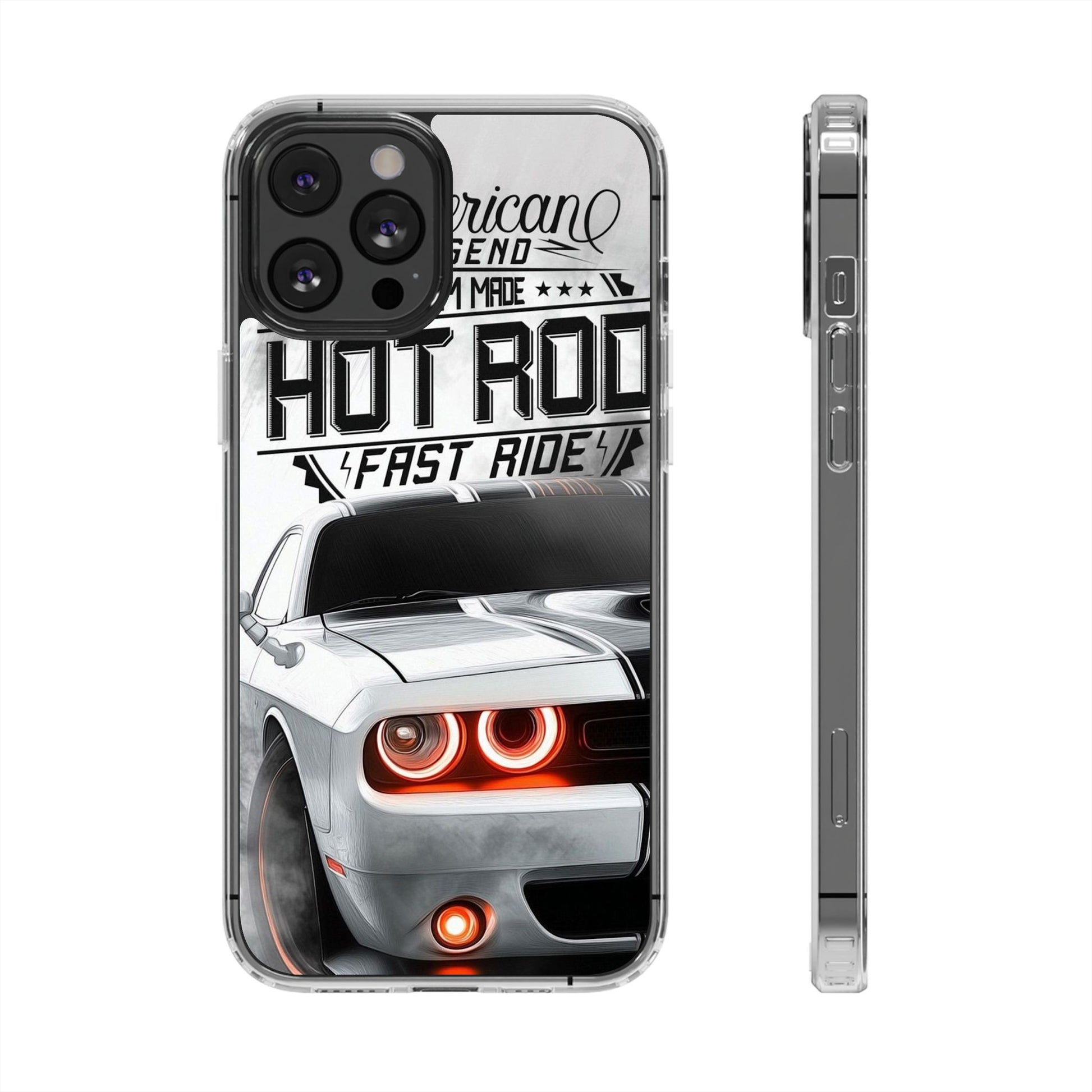 American Hot Rod Hell Cat Case for iPhone and Samsung phone