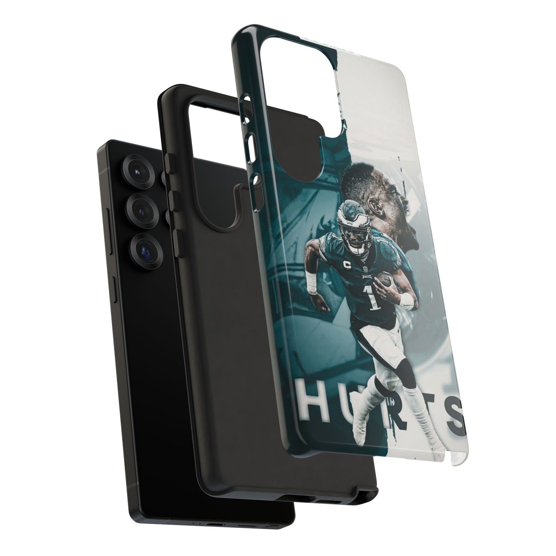 Jalen Hurts Eagles Football Tough Cases for iPhones, Samsung, and Pixel