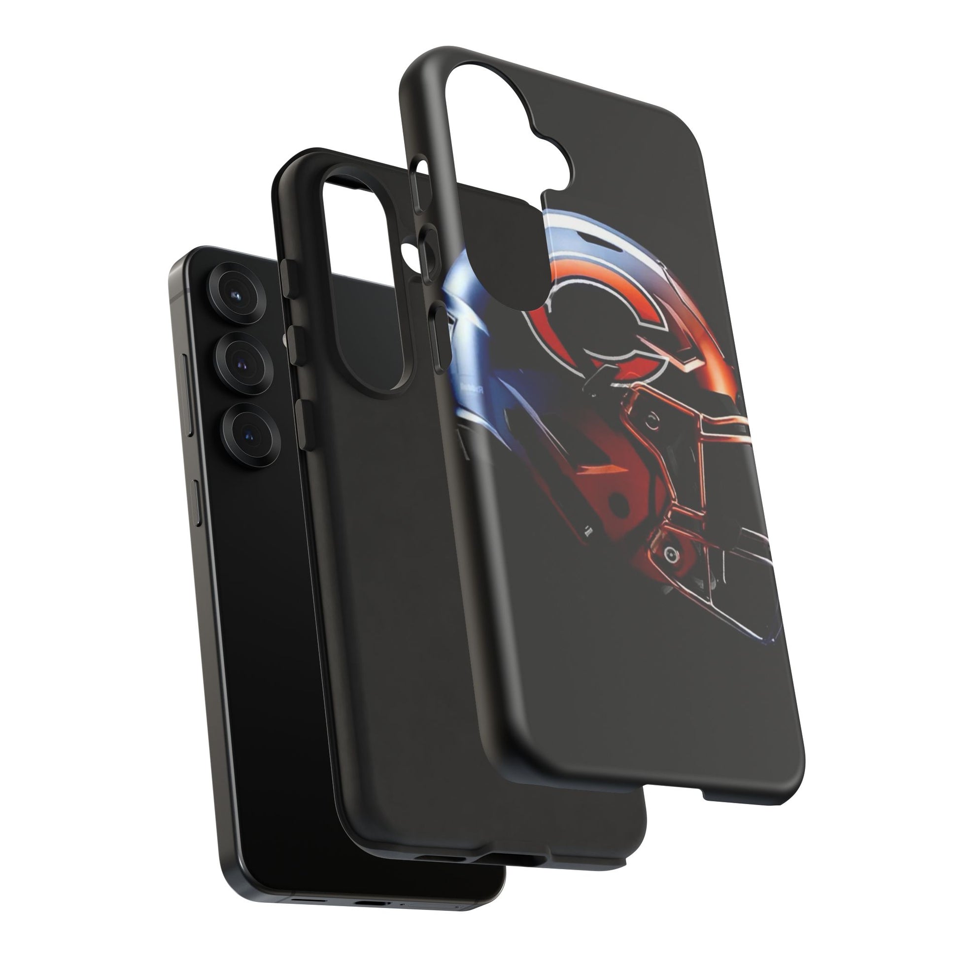 Football Helmet Chicago Bears Phone Case, Tough Cases for iPhones, Samsung, and Pixel