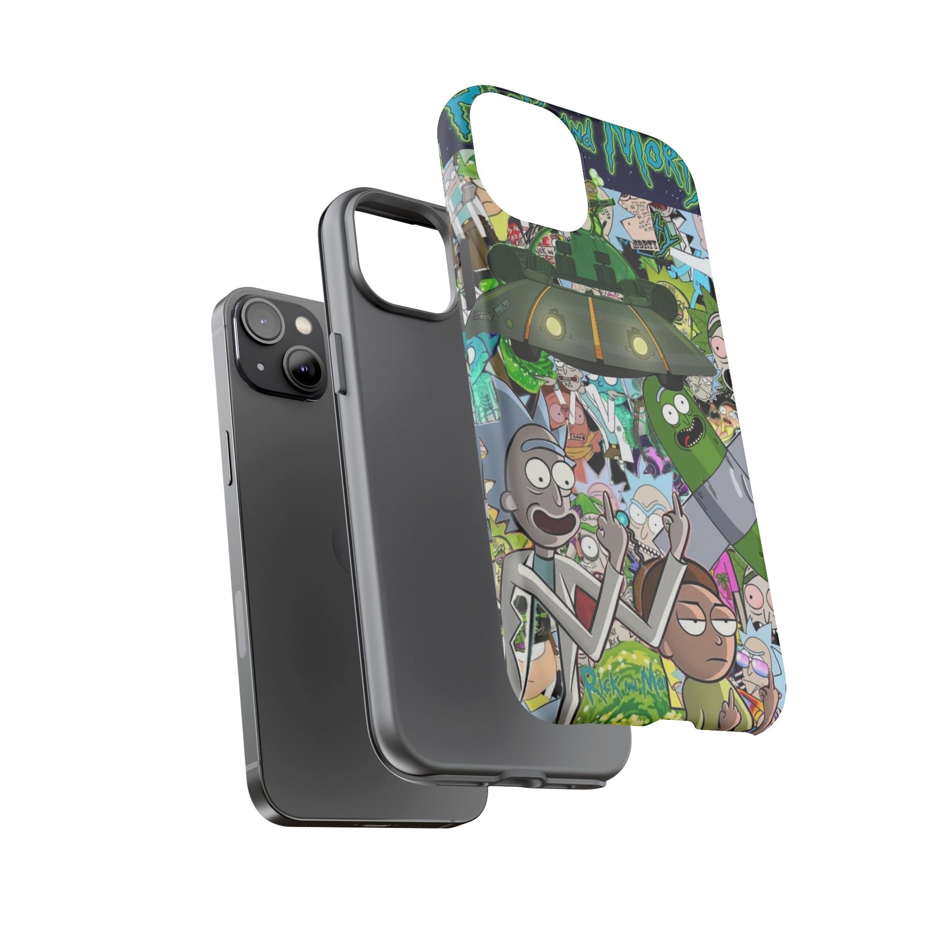 Rick and Morty Phone Case, Tough Cases for iPhones, Samsung, and Pixel