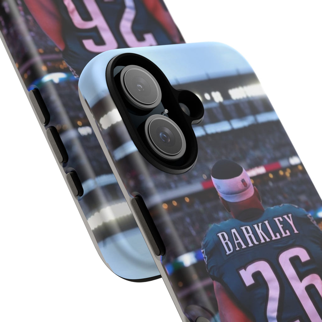 Eagles Football Saquon Barkley Tough Cases for iPhones, Samsung, and Pixel