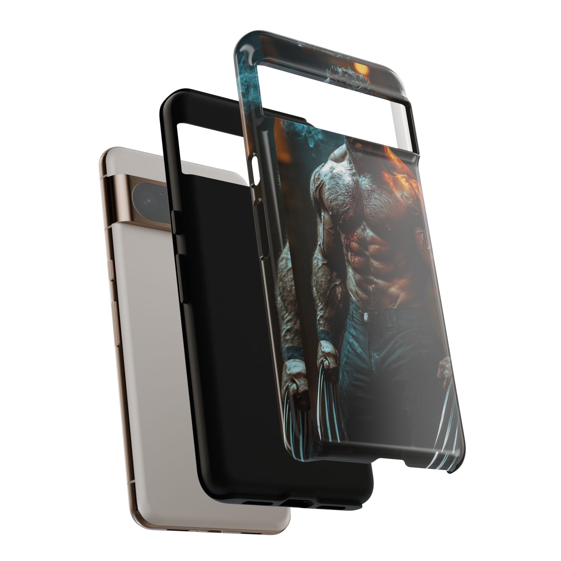 Marvel's Logan Wolverine Tough Cases for iPhones, Samsung, and Pixel