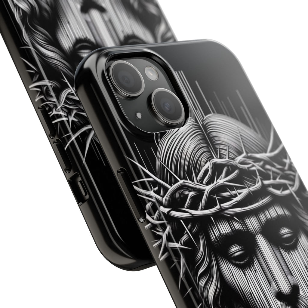 Jesus The King Crown Christian Phone Cases for iPhones & Samsung Phones