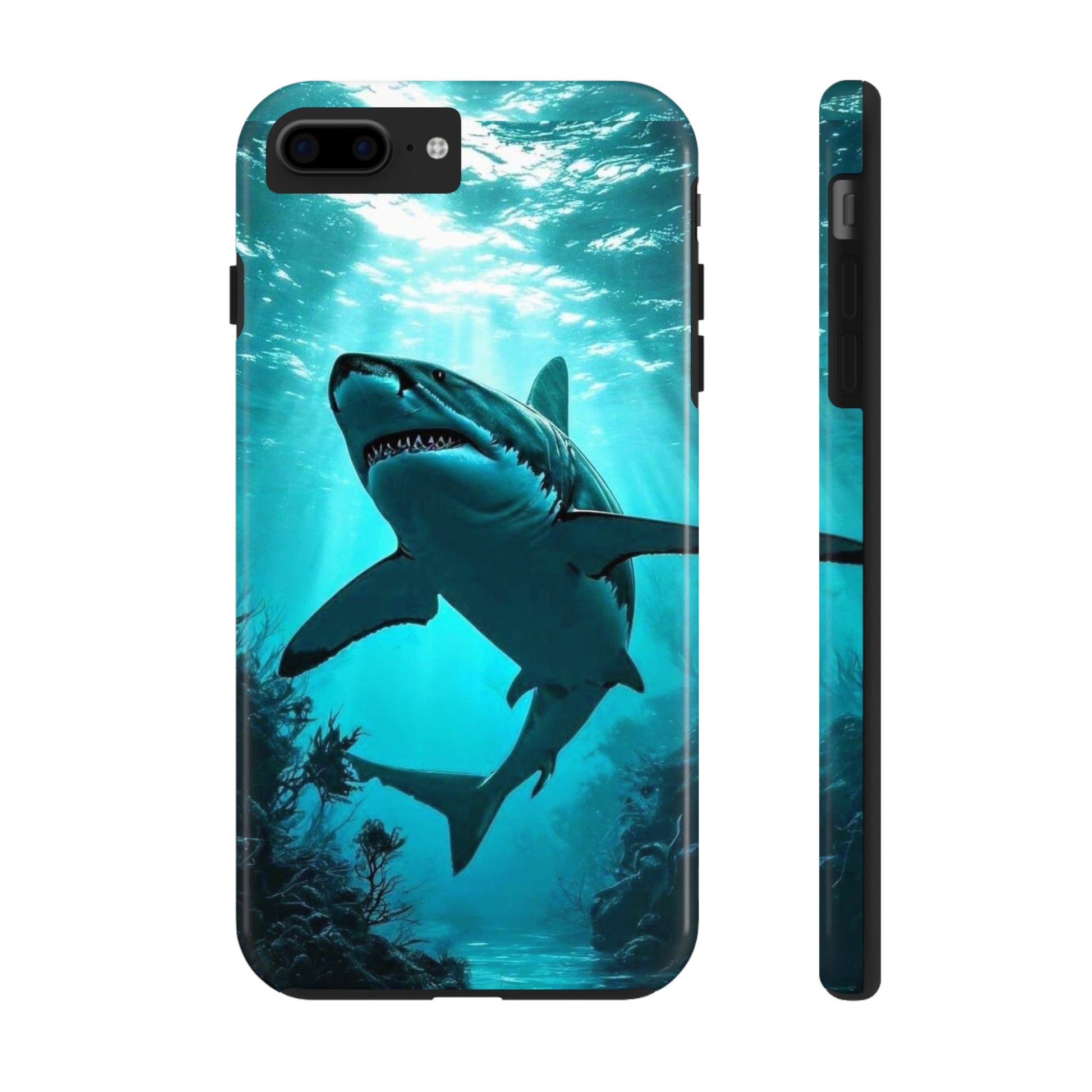 Killer Shark Theme Phone Cases for iPhones & Samsung Phones
