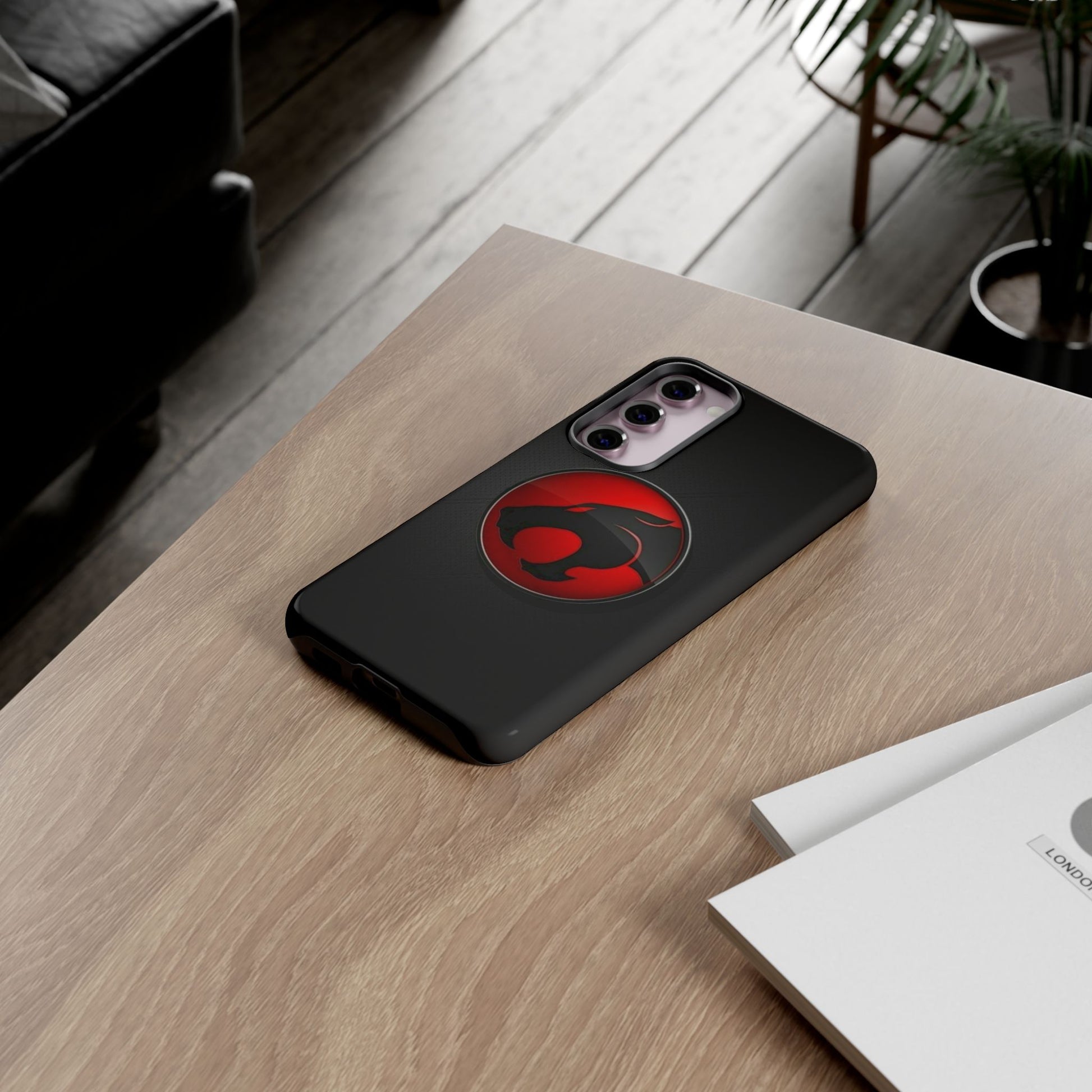 Thundercats Logo Tough Cases for iPhones, Samsung, and Pixel
