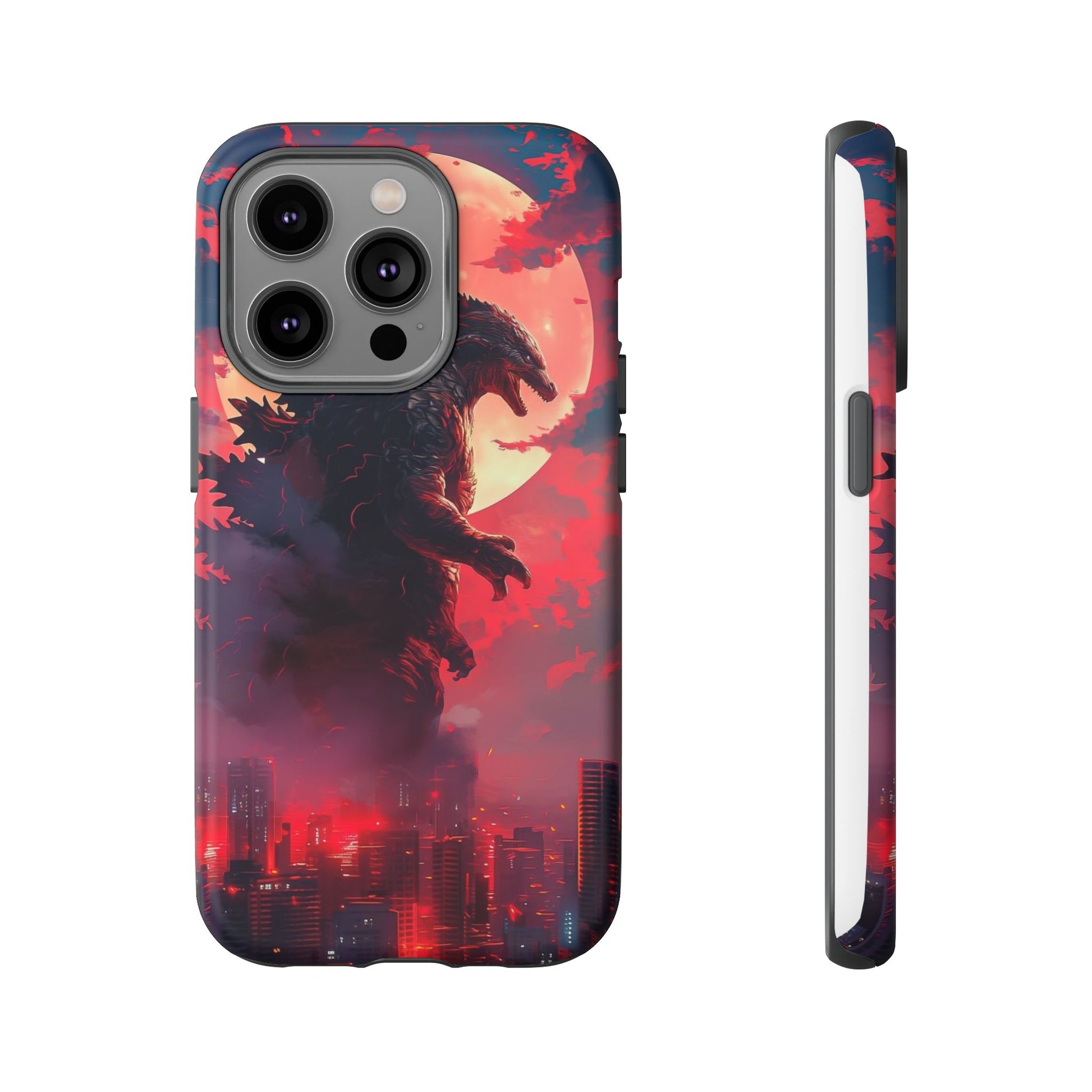 King of Monsters Godzilla Tough Phone Cases for iPhones, Samsung, and Pixel