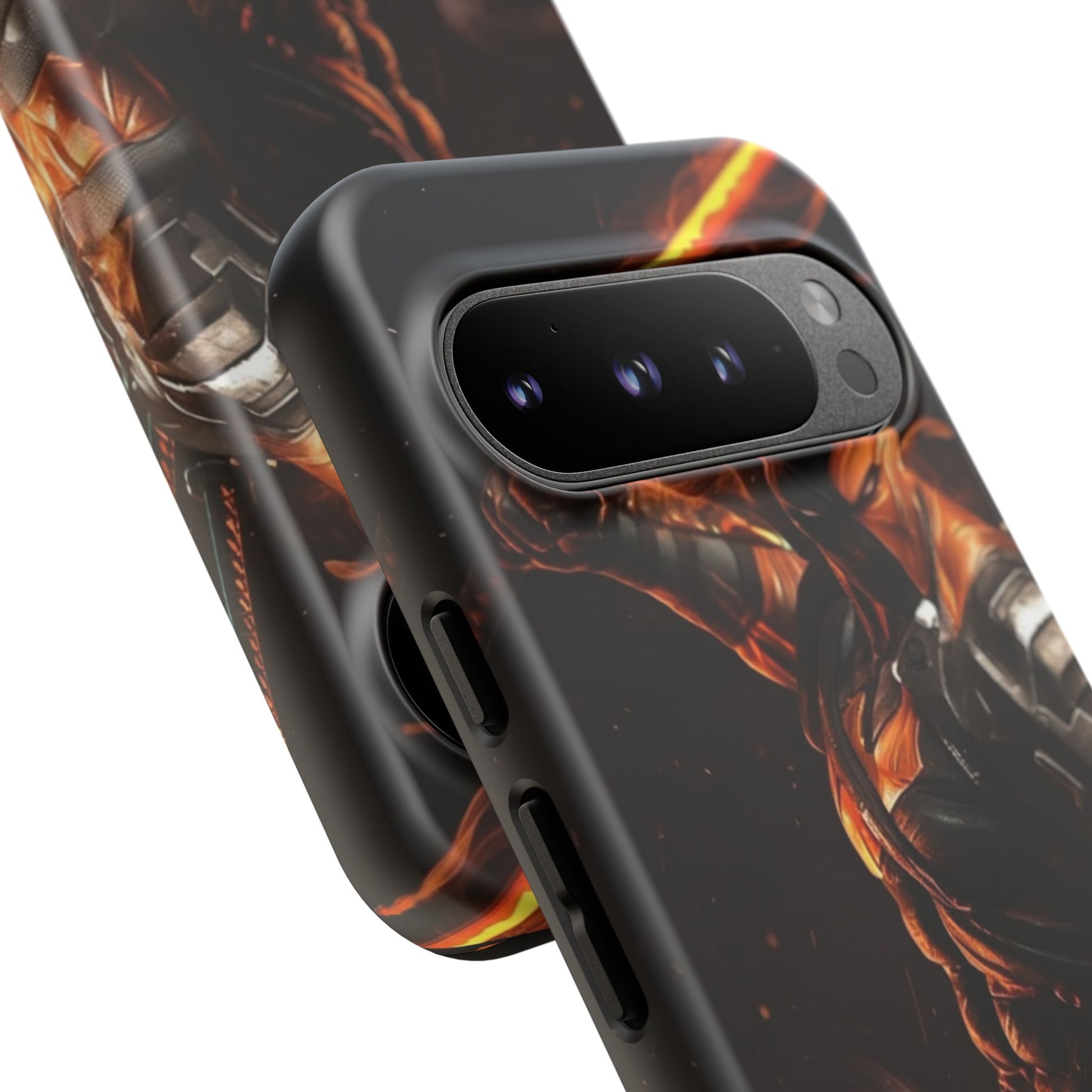 DC Comics Death Stroke Tough Cases for iPhones, Samsung, and Pixel
