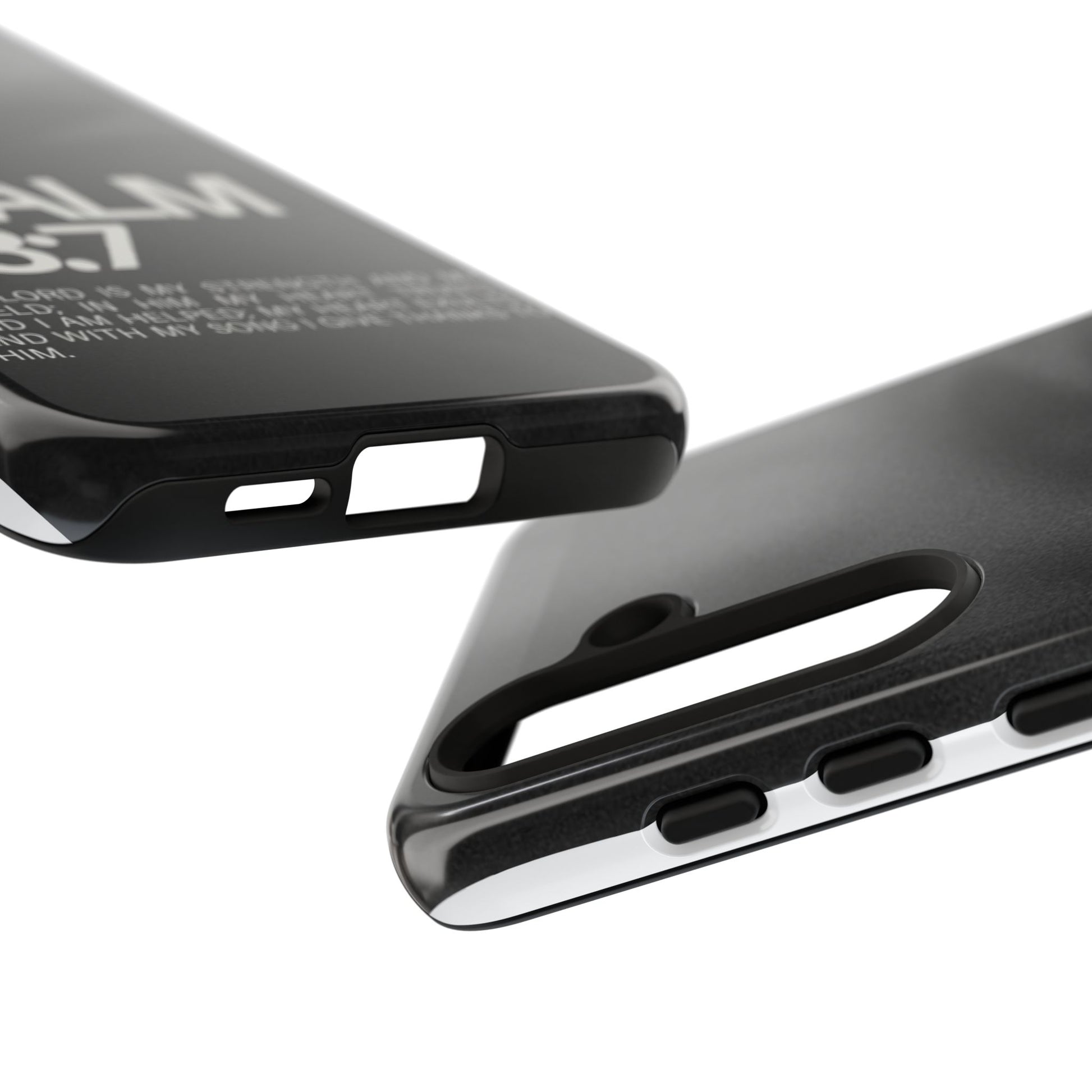 Christian Themed Psalms 28:7 Phone Case, Tough Cases for iPhones, Samsung, and Pixel