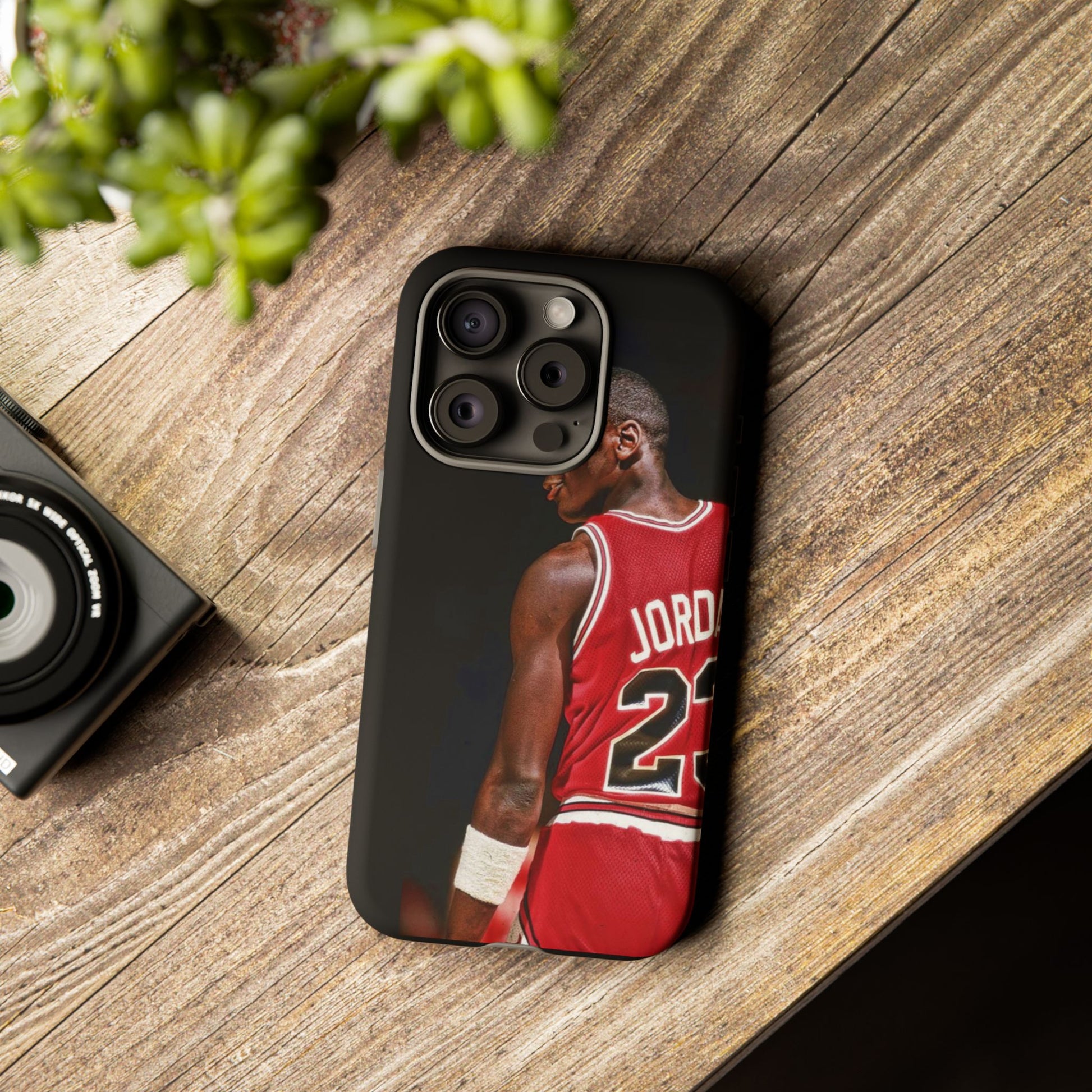 Basketball Legend Michael Jordan Tough Cases for iPhones, Samsung, and Pixel