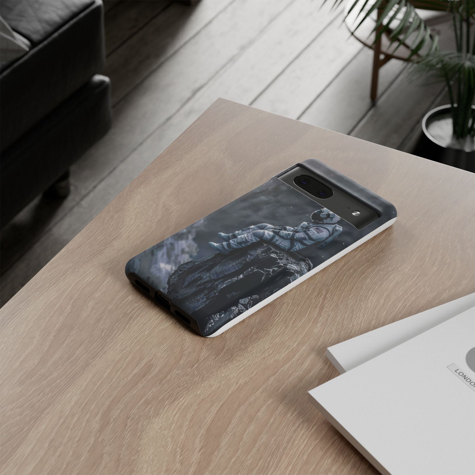 Cool Astronaut Tough Cases for iPhones, Samsung, and Pixel