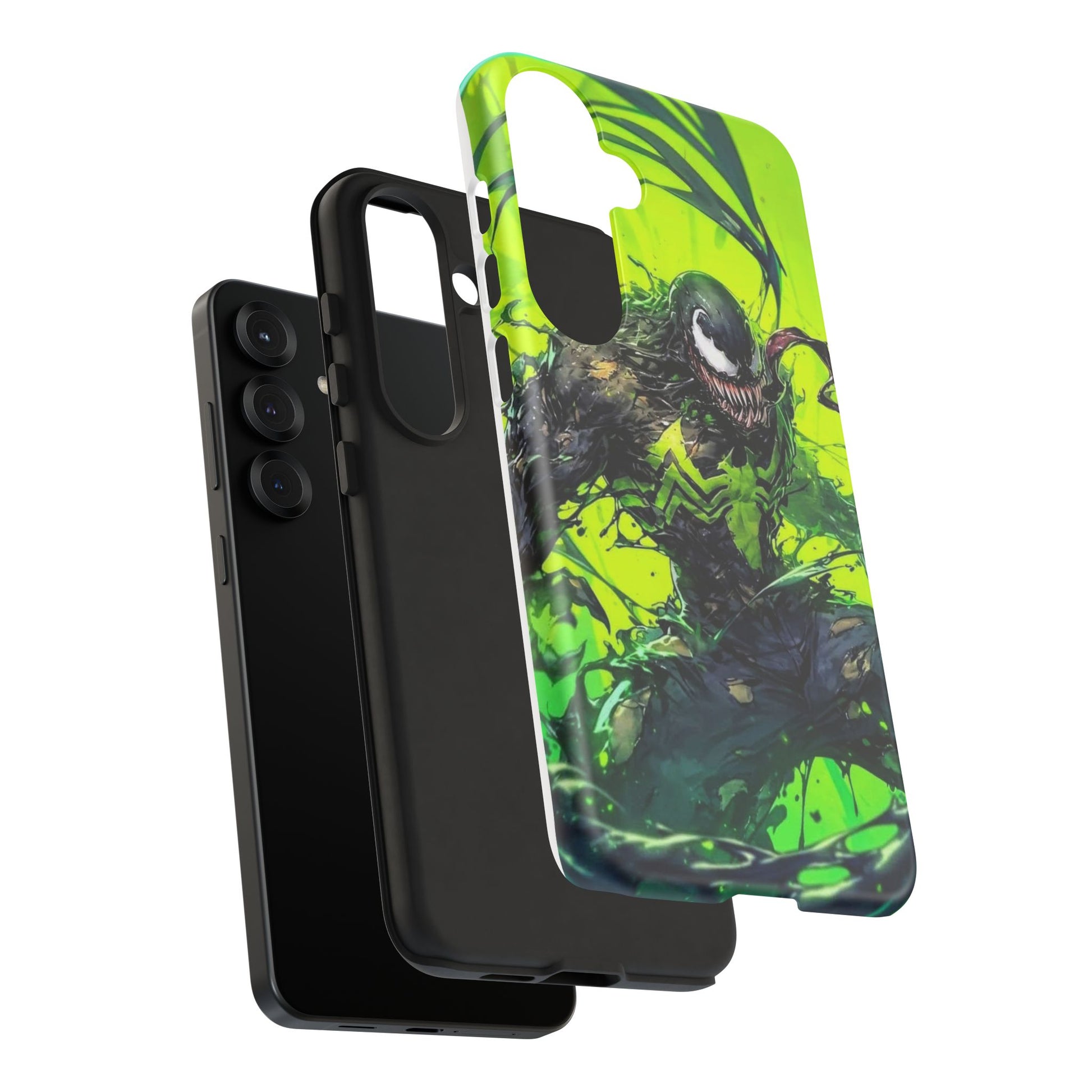 Evil Venom Phone Case, Tough Cases, Marvel Comics Phone for iPhones, Samsung, and Pixel