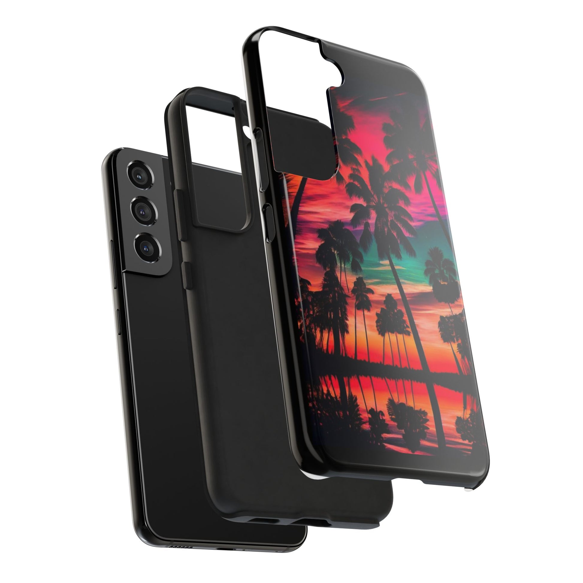 Beautiful Beach Sunset Landscape Phone Case for iPhone & Samsung Galaxy Phones