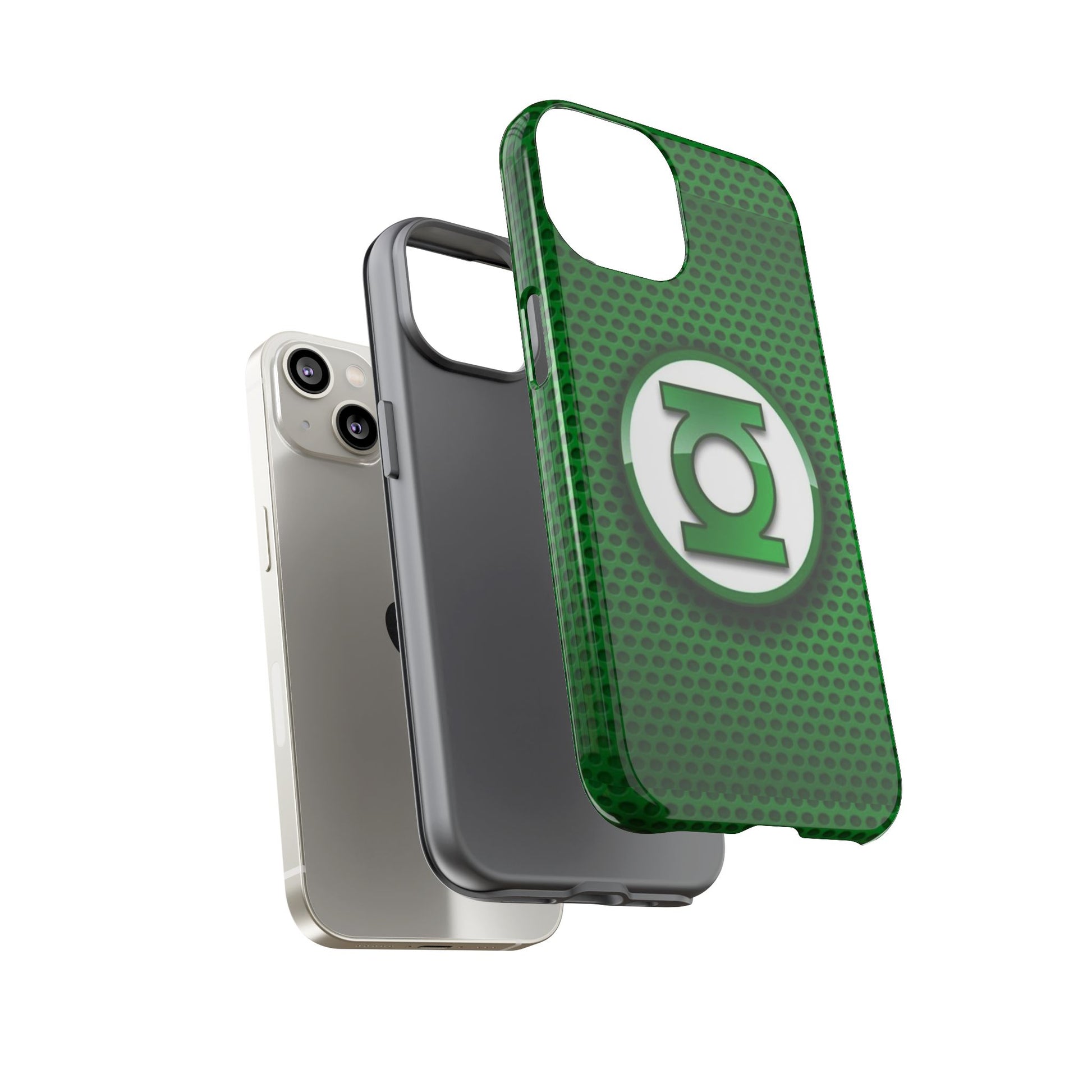Green Lantern Logo Phone Case, Tough Cases, DC Case for iPhones, Samsung, and Pixel