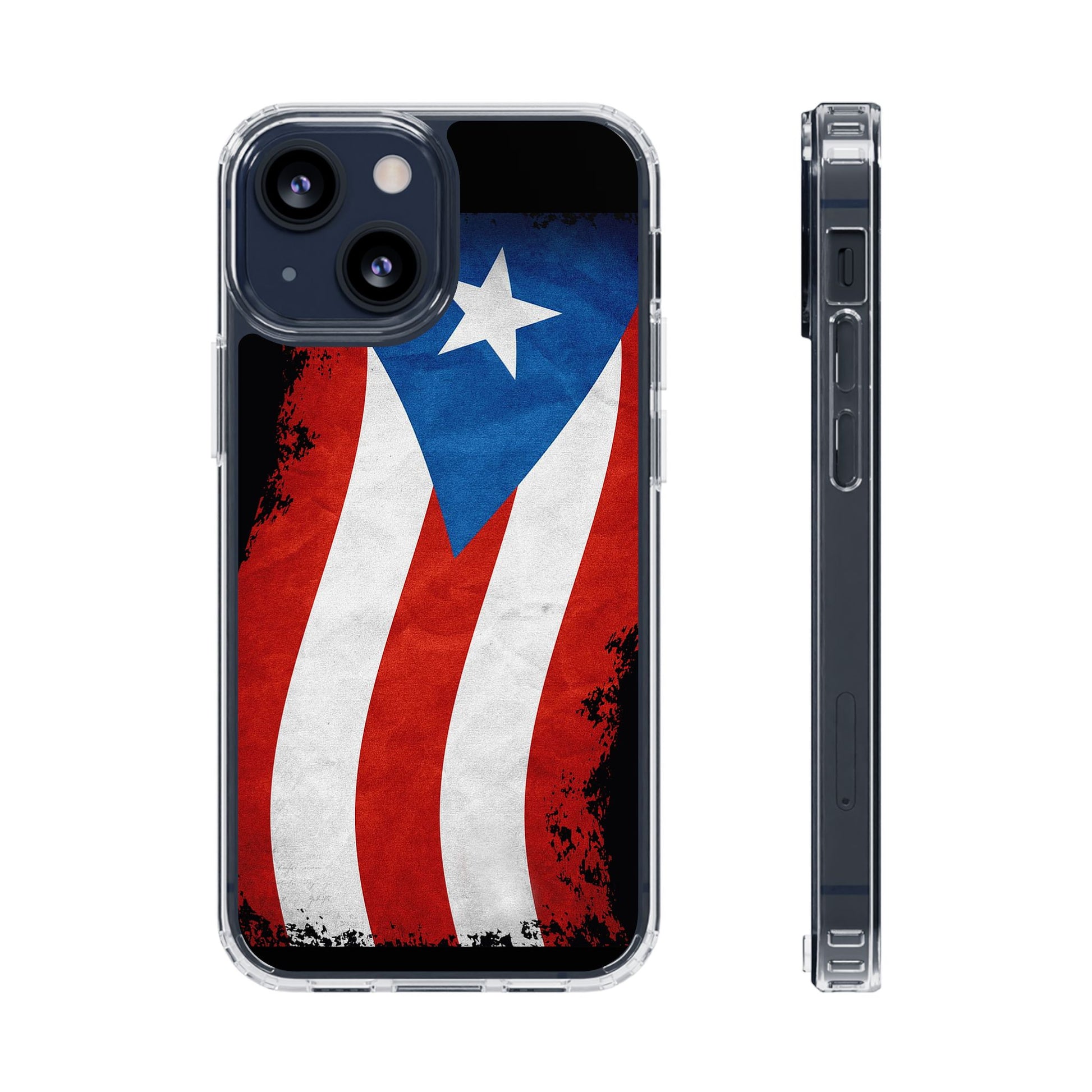 Puerto Rican Flag Art Inspired Iphone and Samsung Protective case