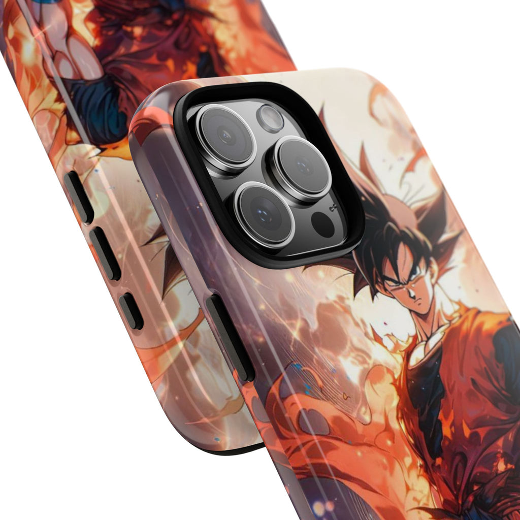 Anime Manga Dragon Ball Z Goku Tough Cases for iPhones, Samsung, and Pixel