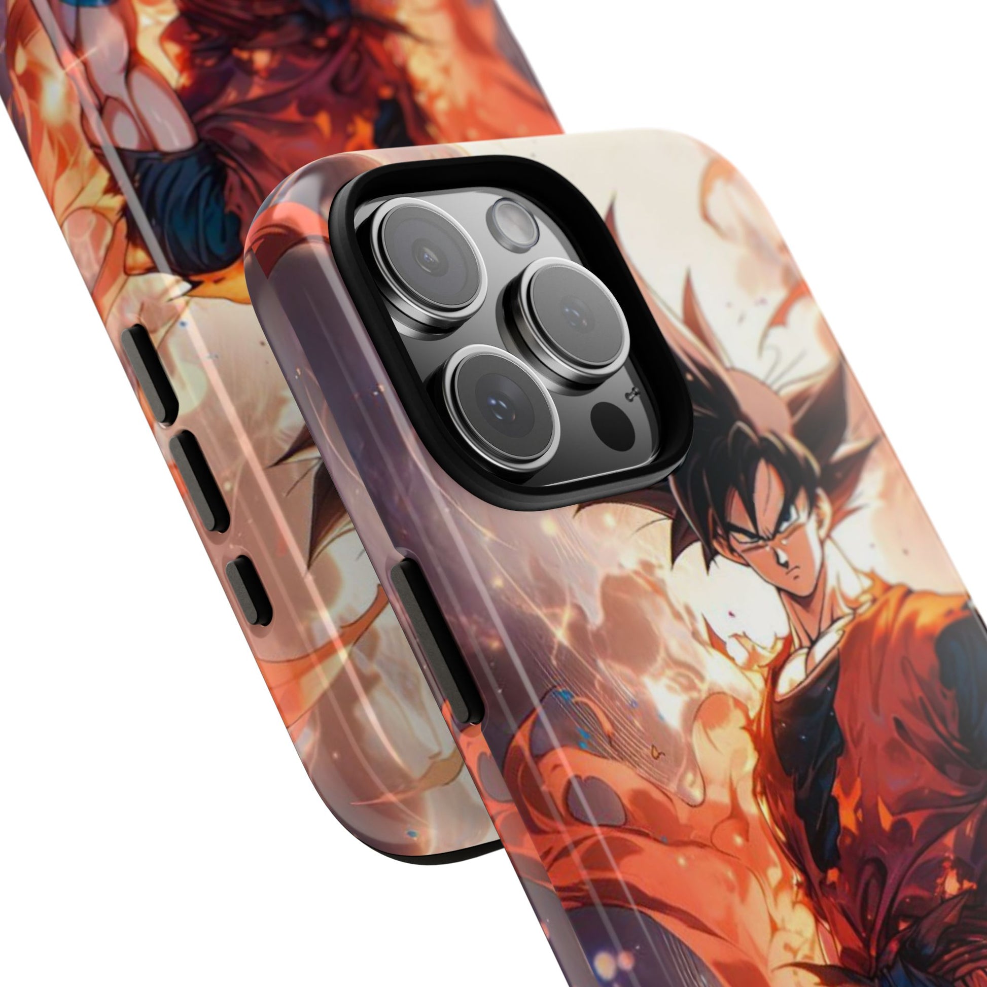 Anime Manga Dragon Ball Z Goku Tough Cases for iPhones, Samsung, and Pixel