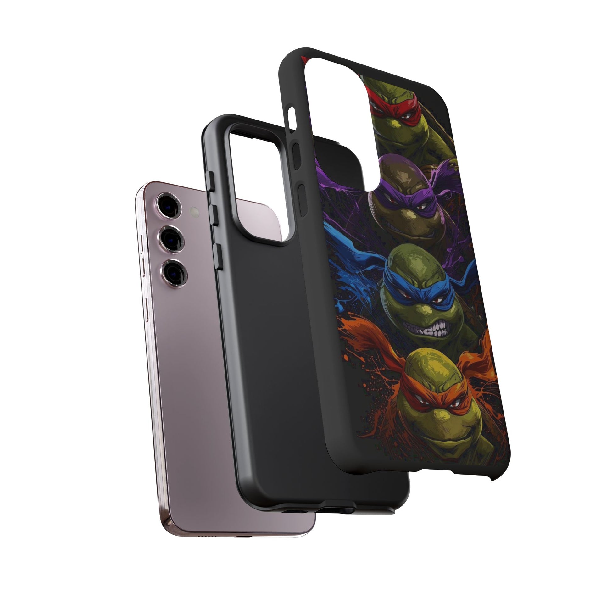 Ninja Turtles Tough Cases for iPhones, Samsung, and Pixel