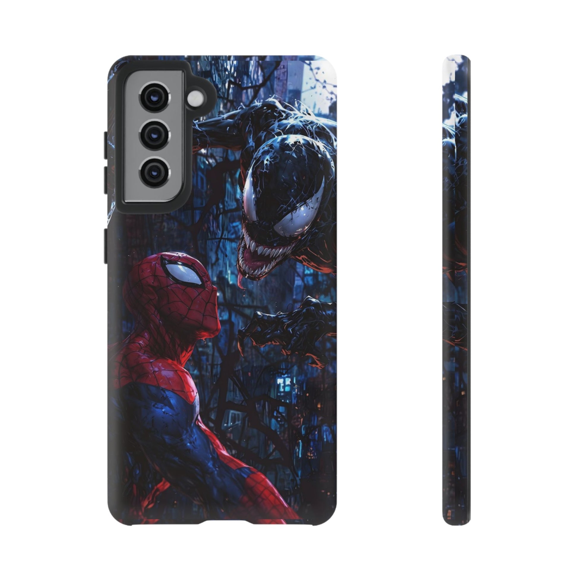 Venom x Spiderman Phone Case, Tough Cases for iPhones, Samsung, and Pixel