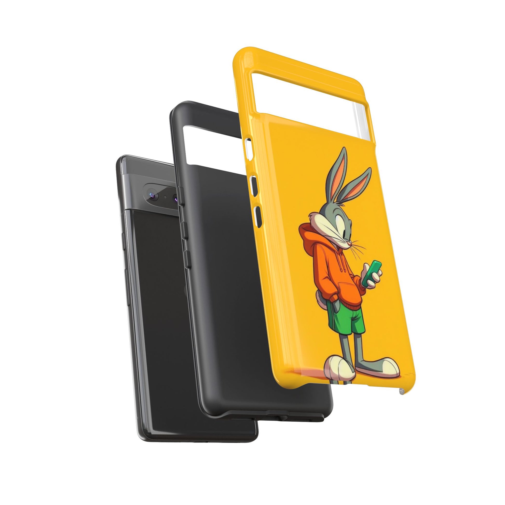 Bugs Bunny Tough Cases for iPhones, Samsung, and Pixel