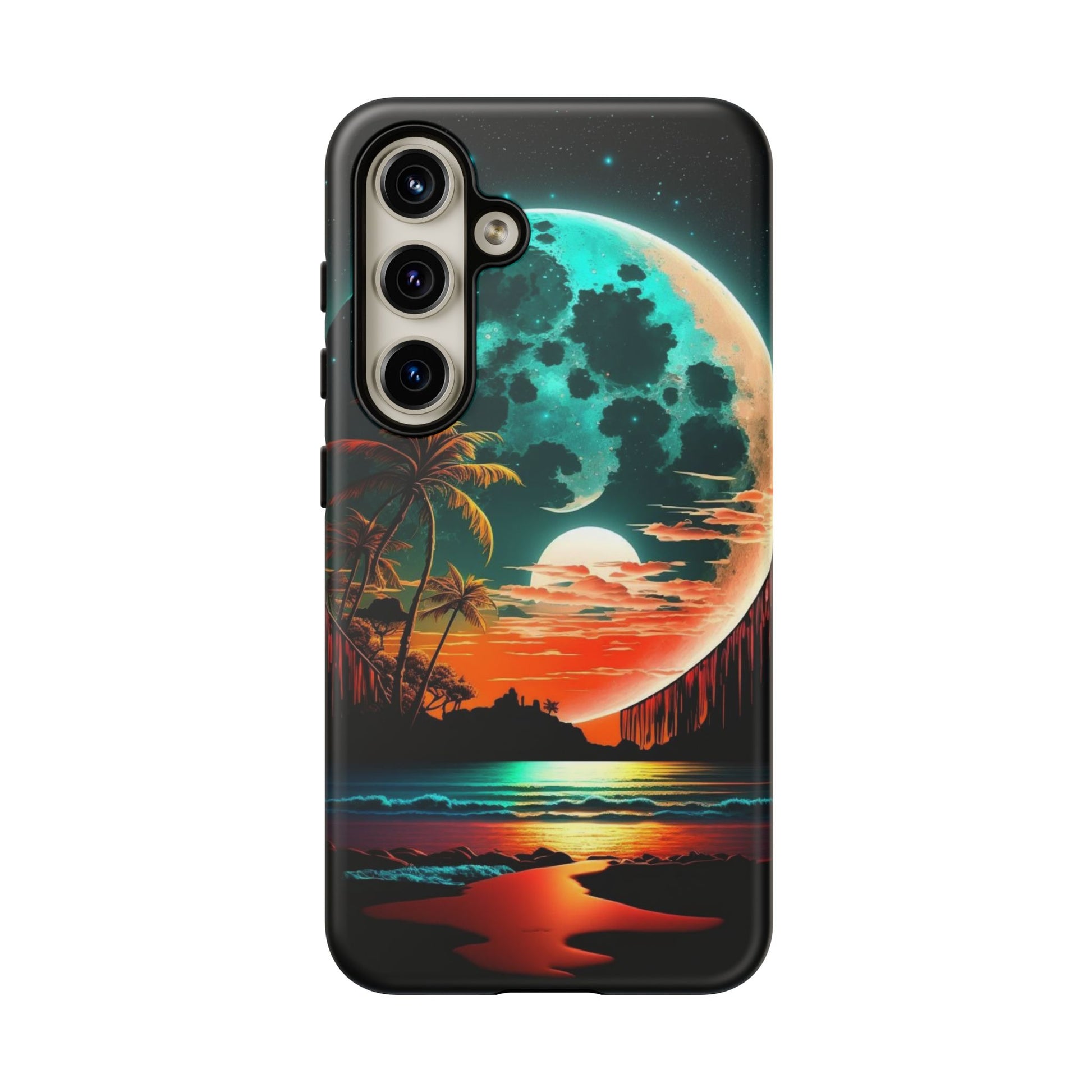 Fantasy Beach Sunset Landscape Phone Case for iPhone, Samsung Galaxy, & Pixel Phones