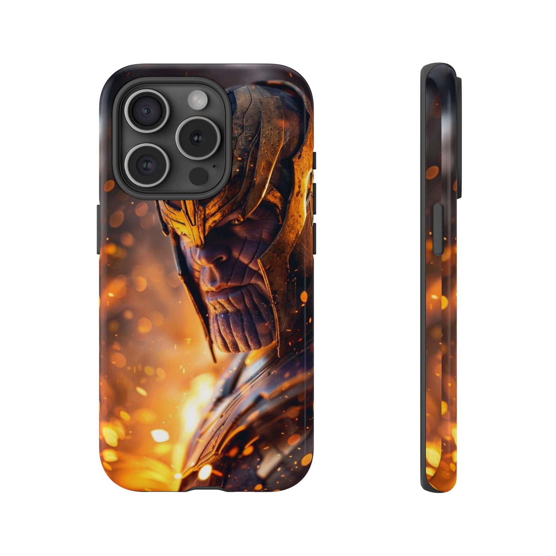 Marvel Villain Thanos Tough Cases for iPhones, Samsung, and Pixel
