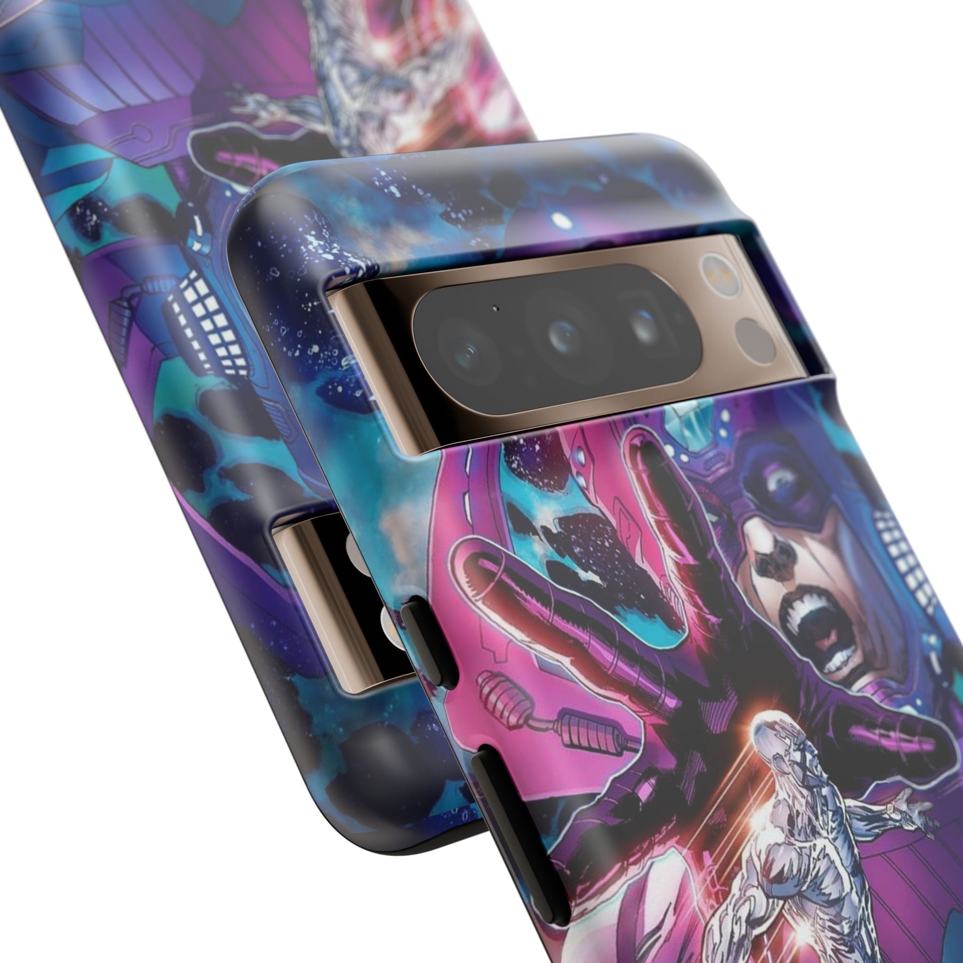 Galactus x Silver Surfer Marvel Phone Case, Tough Cases for iPhones, Samsung, and Pixel